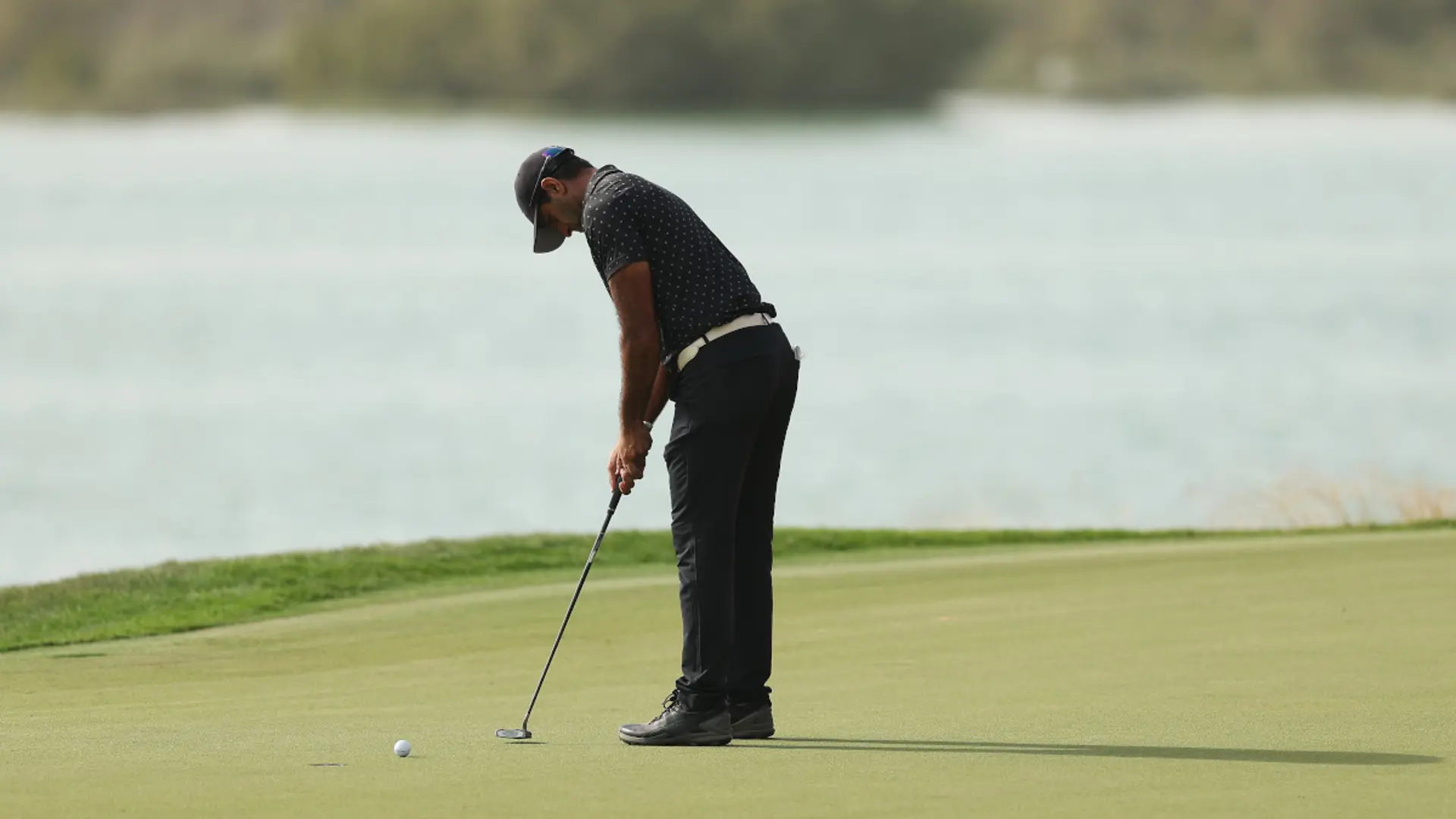 Aaron Rai uses rare feat to tie Tommy Fleetwood for Abu Dhabi lead