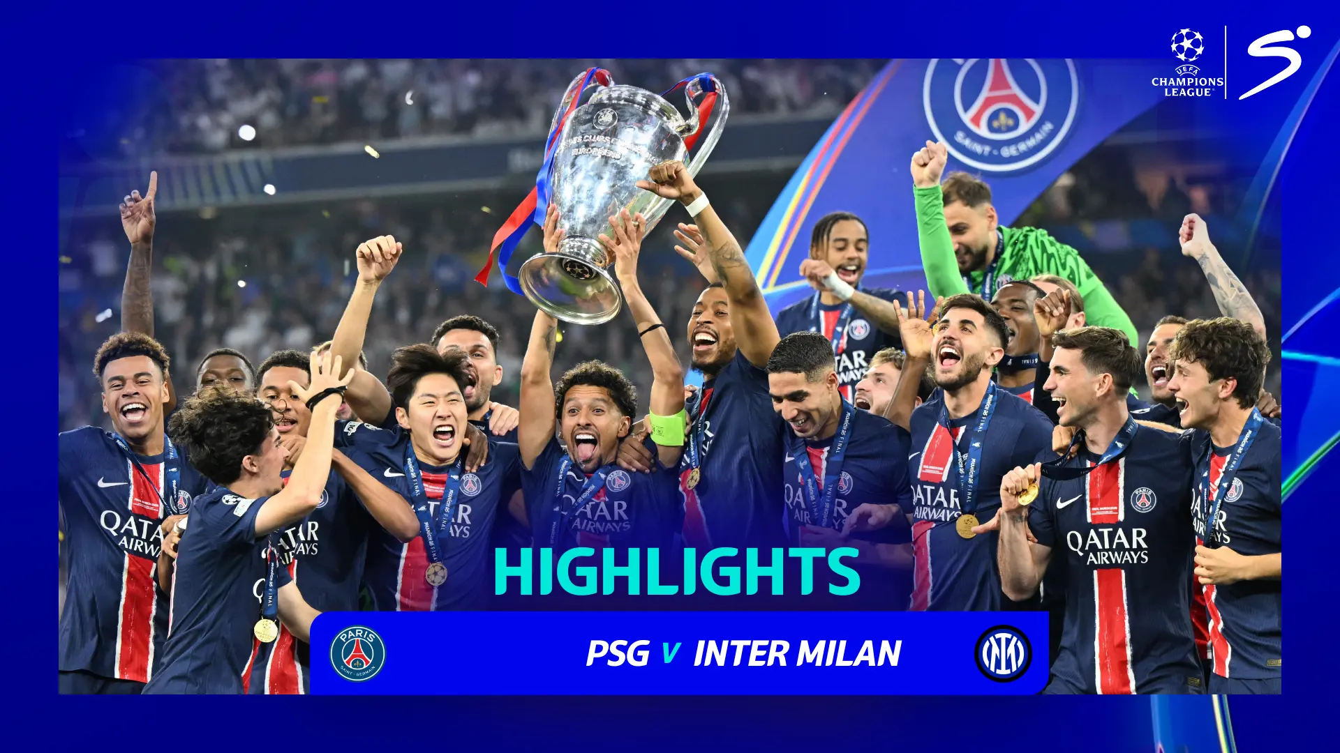 PSG v Inter || UEFA Champions League Final | Highlight