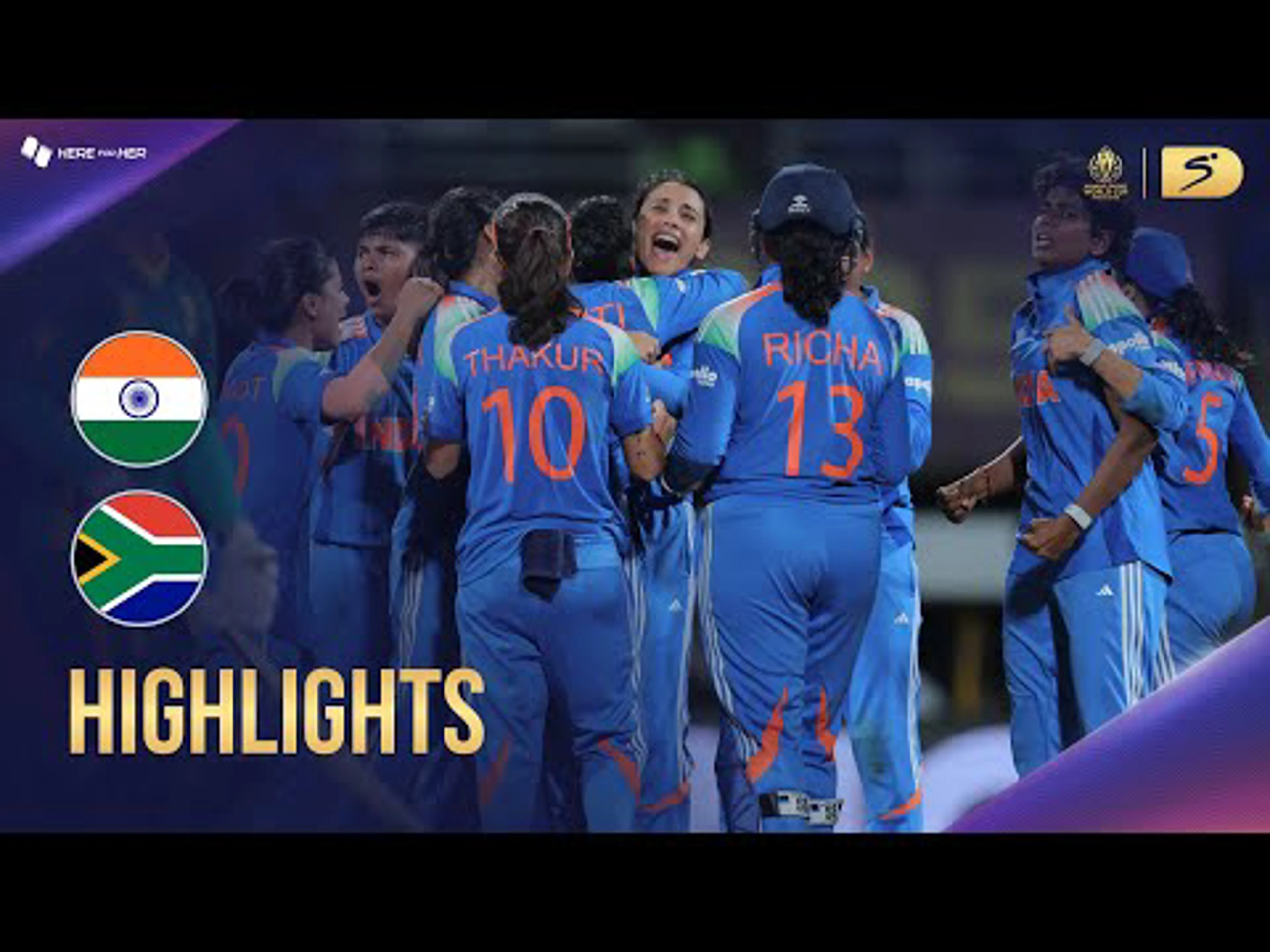 India W v South Africa W | Match Highlights | ICC Women's CWC 2025