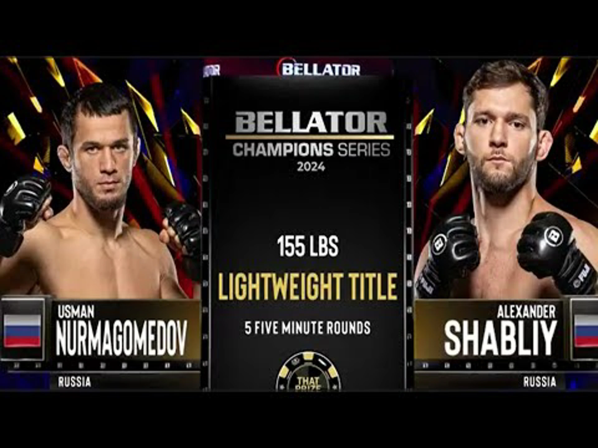 Usman Nurmagomedov v Alexander Shabliy | BCS - Lightweight Bout | Highlights | Bellator MMA