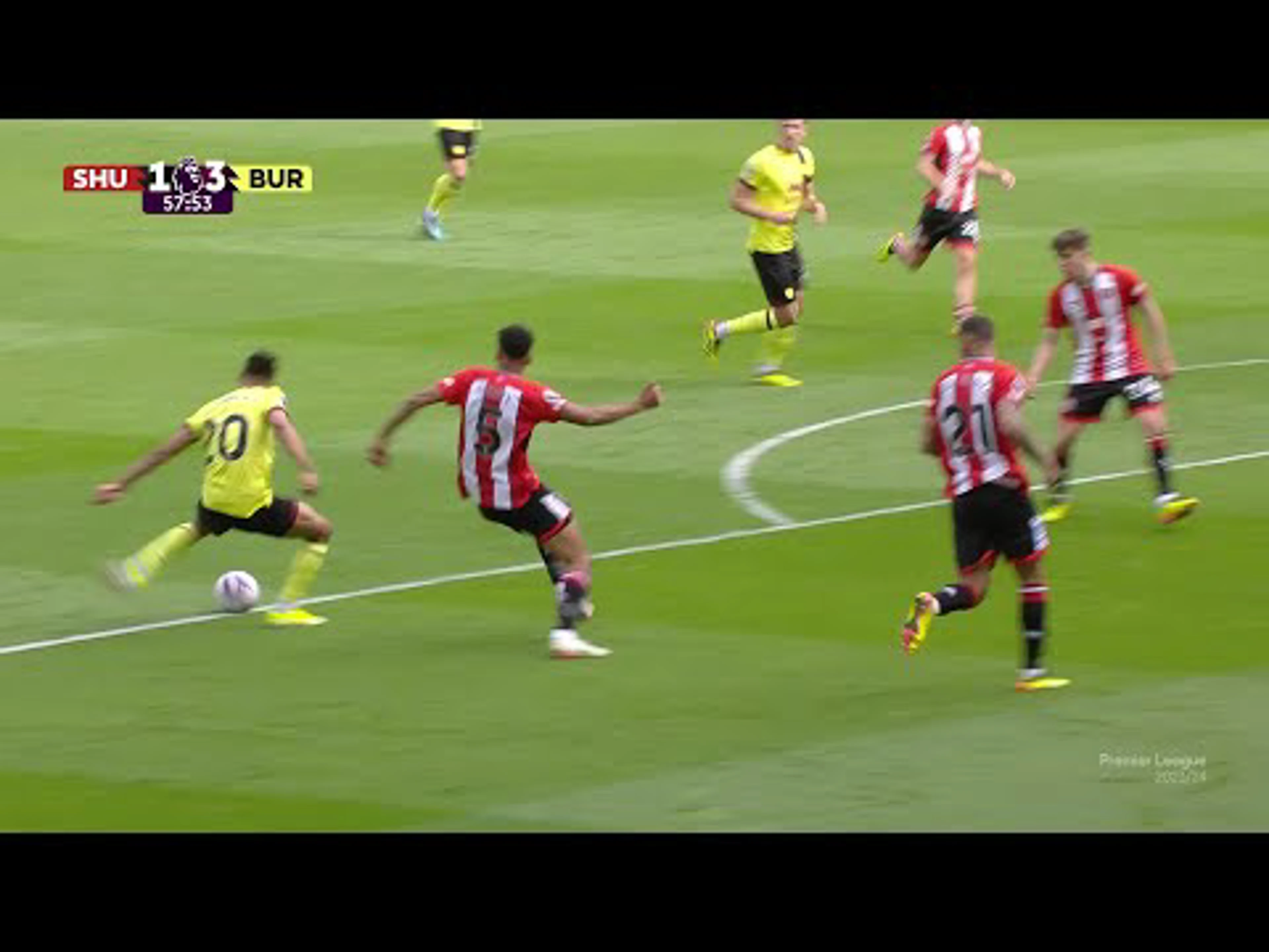 Lyle Foster | 58ᵗʰ Minute Goal v Sheffield United