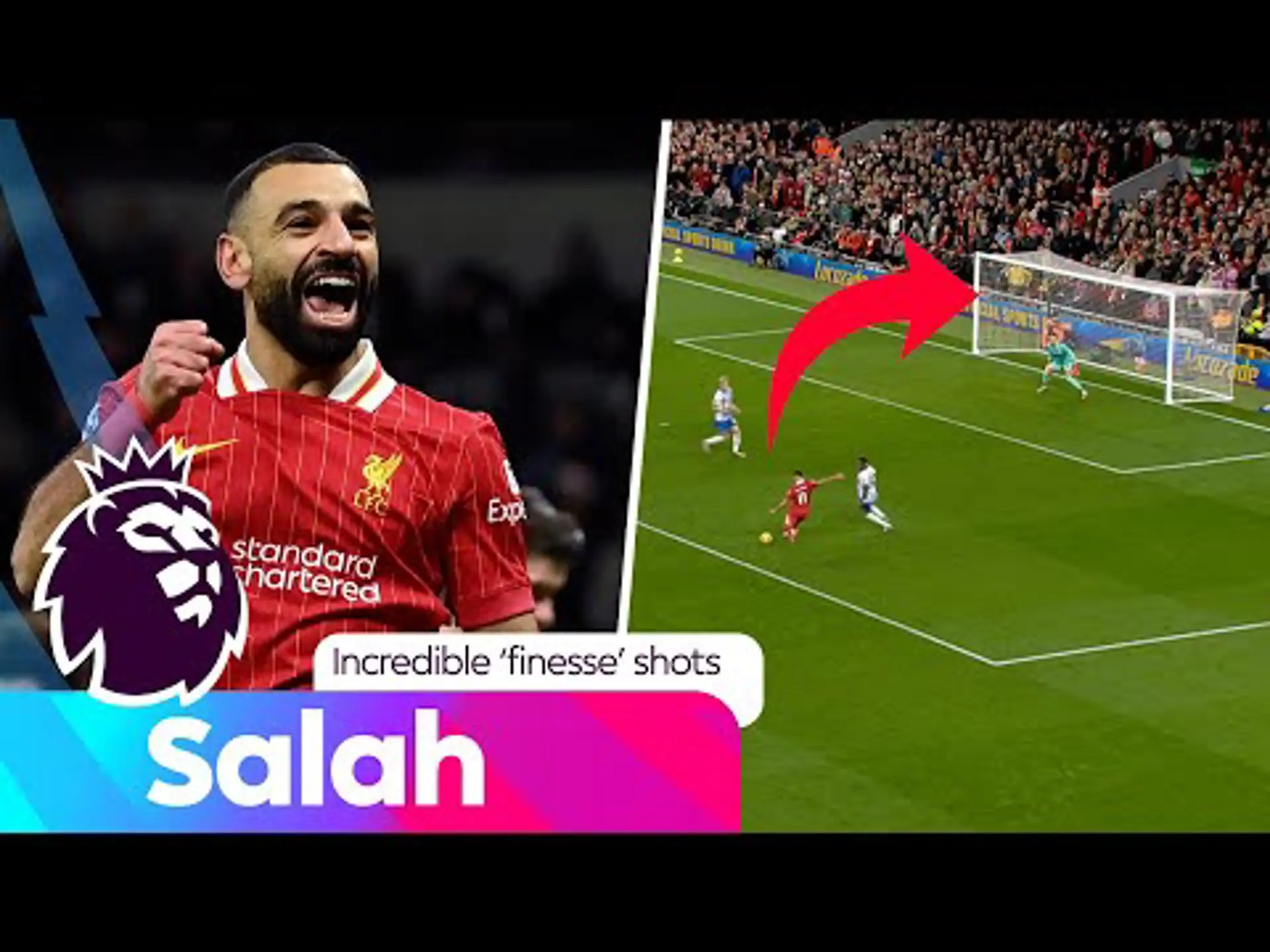 FINESSE SHOTS! When Mo Salah cuts in off the wing!