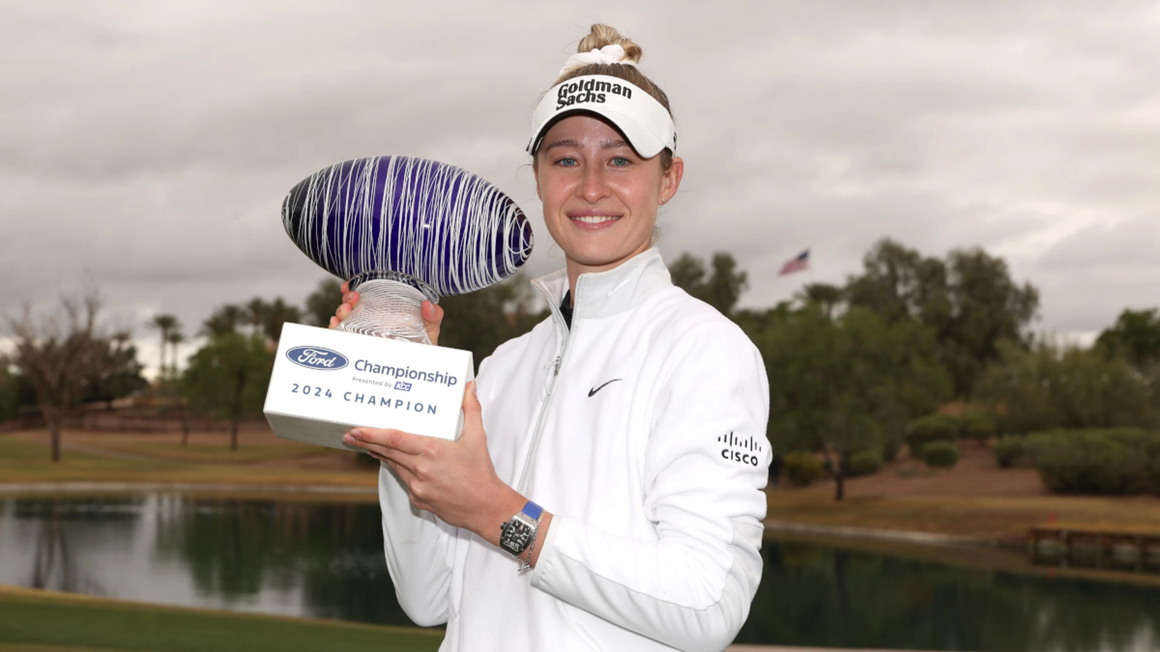 Korda powers to third LPGA victory in as many starts