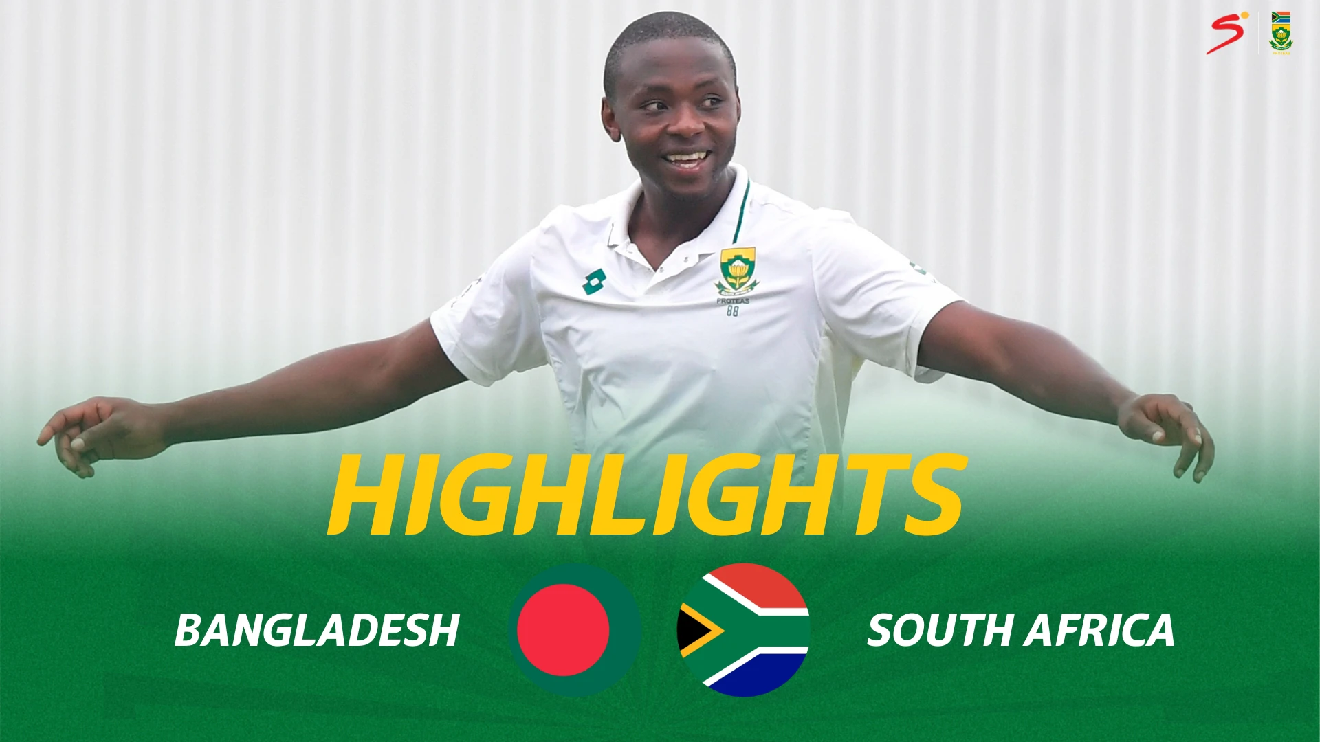 Bangladesh v South Africa | Short Highlights | 1st Test Day 1