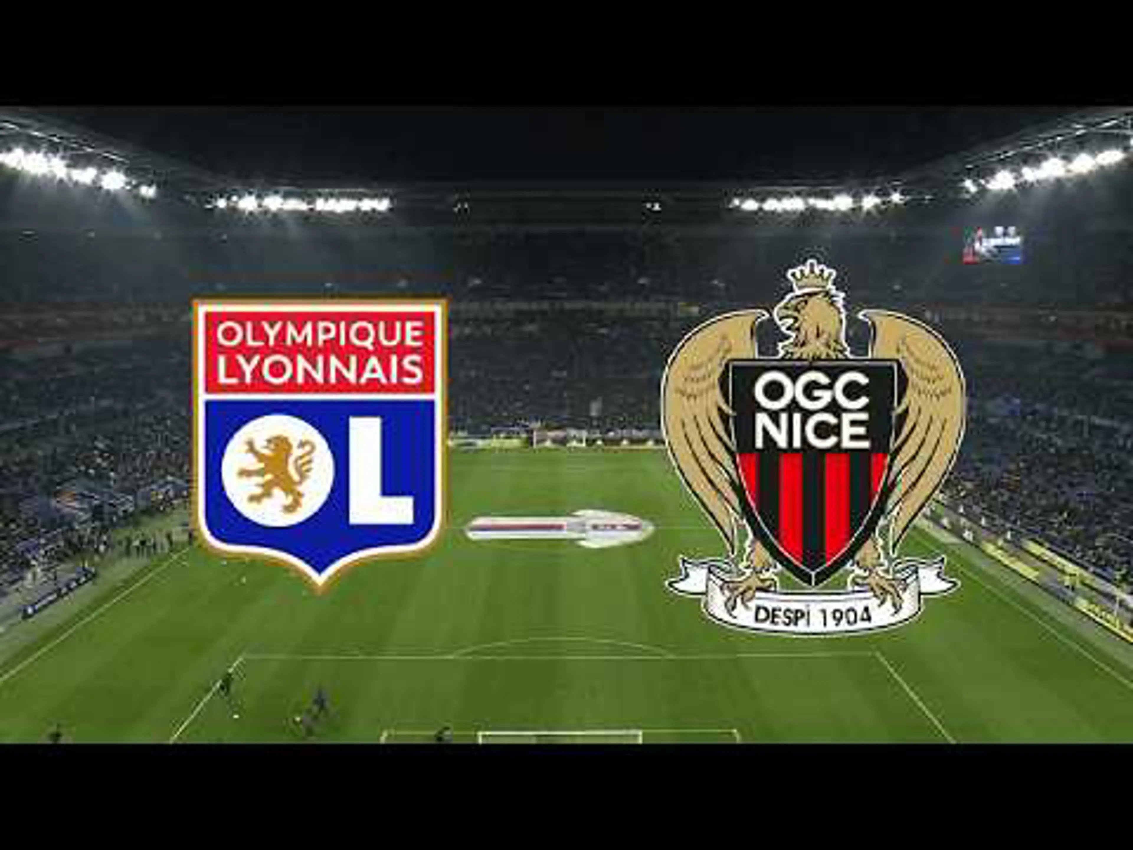 Olympique Lyon v Nice | Match Highlights | French Ligue 1