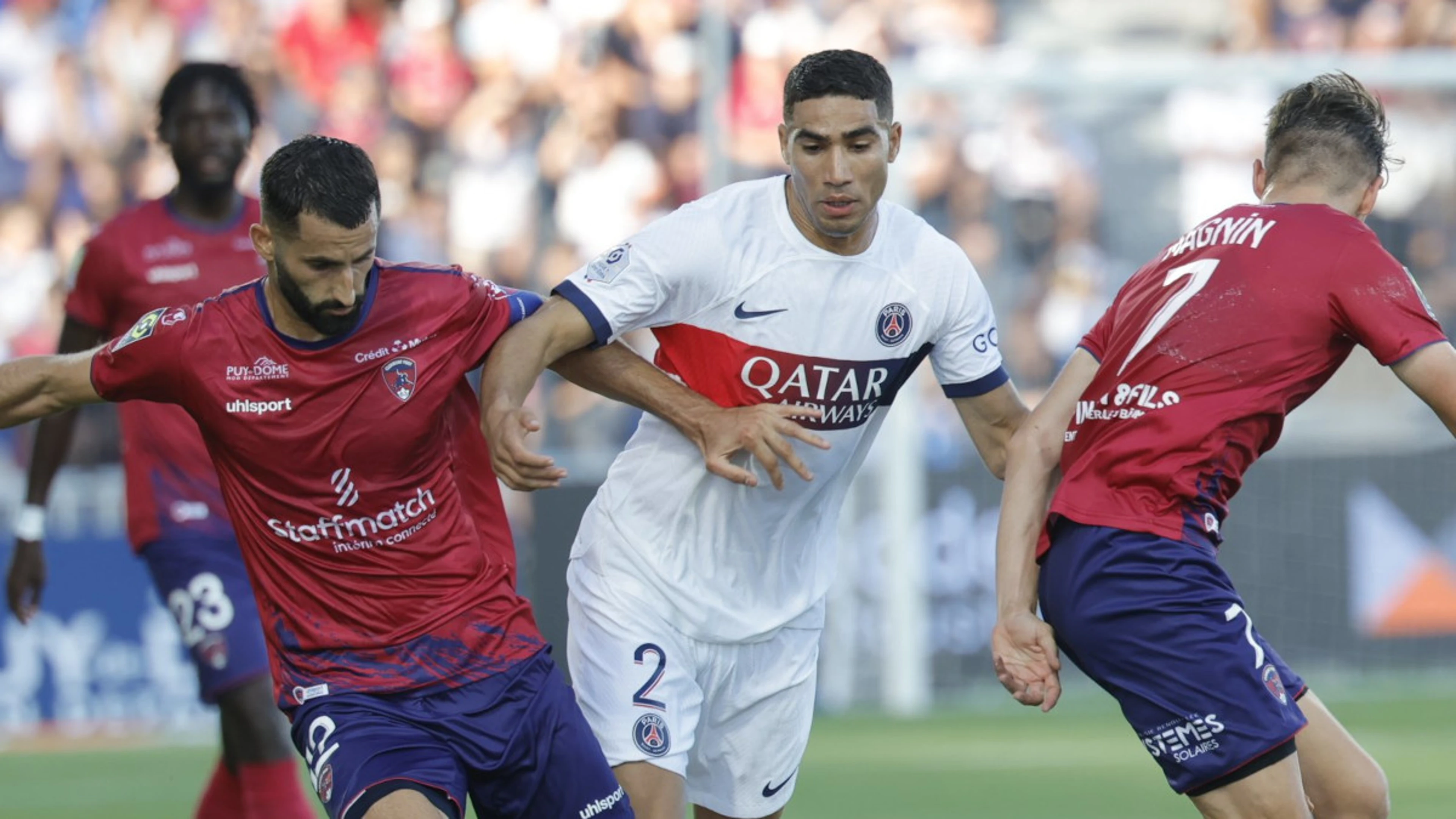 Monaco go top of Ligue 1 as PSG held by strugglers Clermont