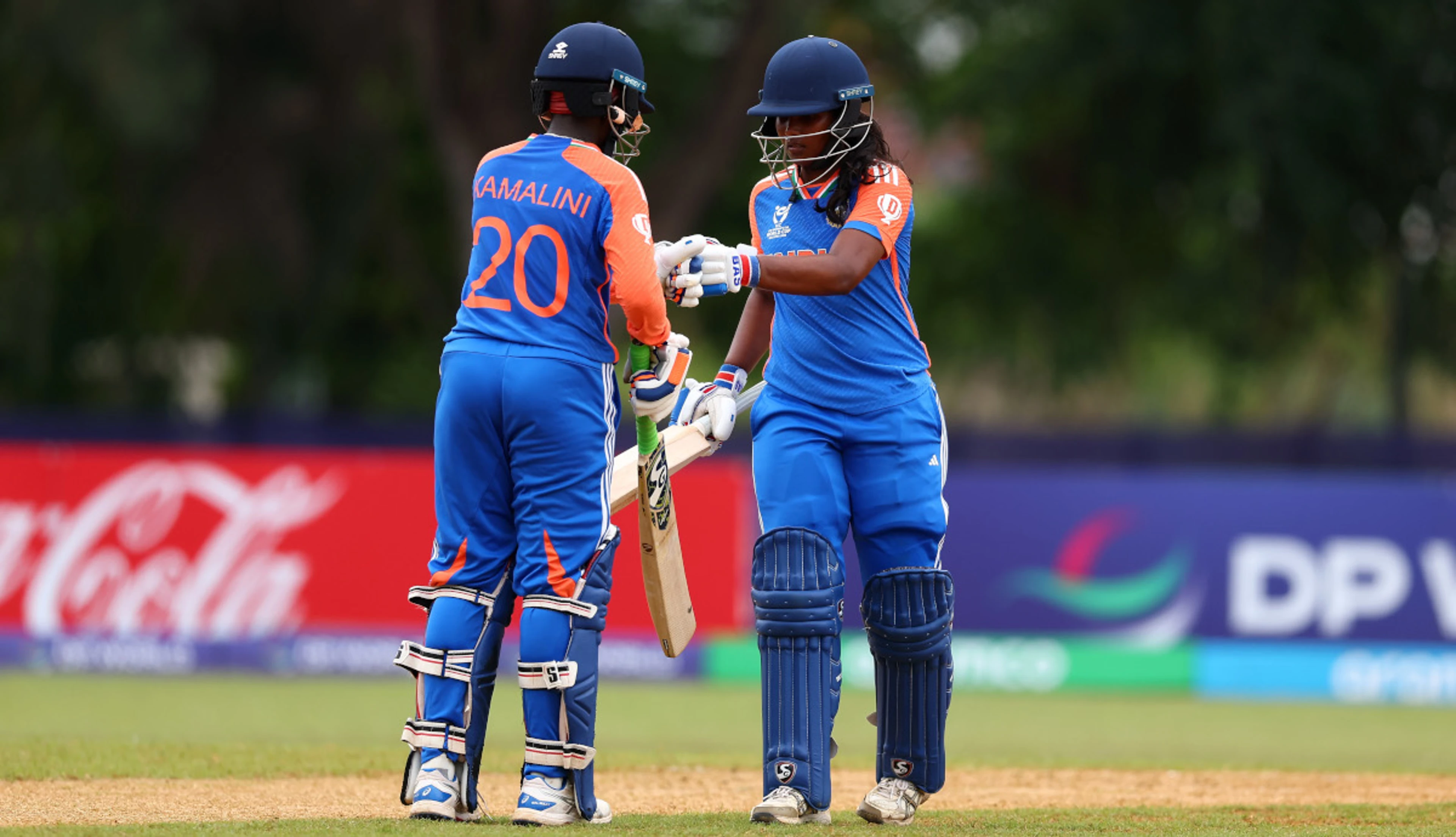 India post highest total of the tournament as Trisha Gongadi brings up maiden ton