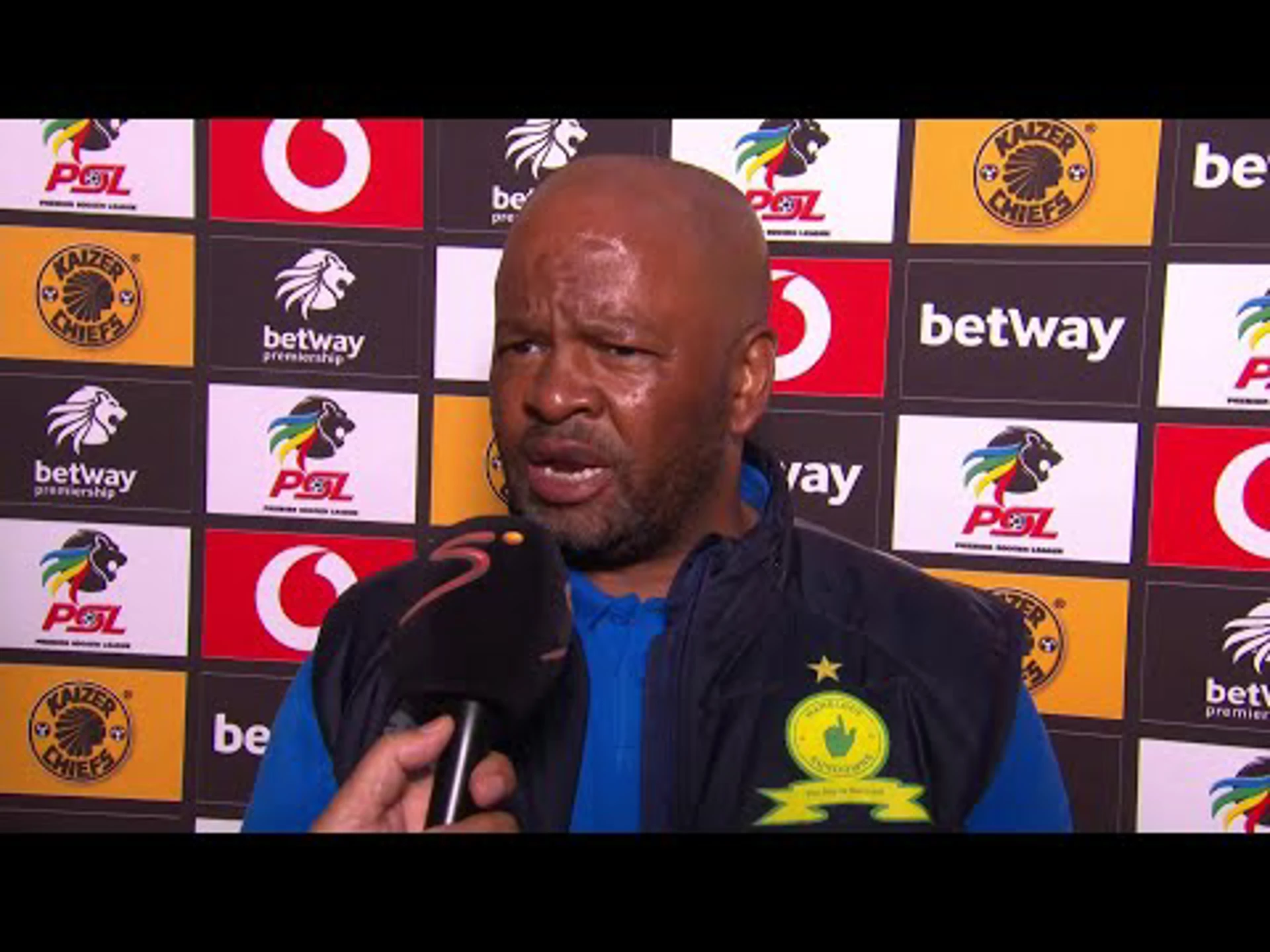 Post-match interview with Manqoba Mngqithi | Kaizer Chiefs v Mamelodi Sundowns | Betway Premiership