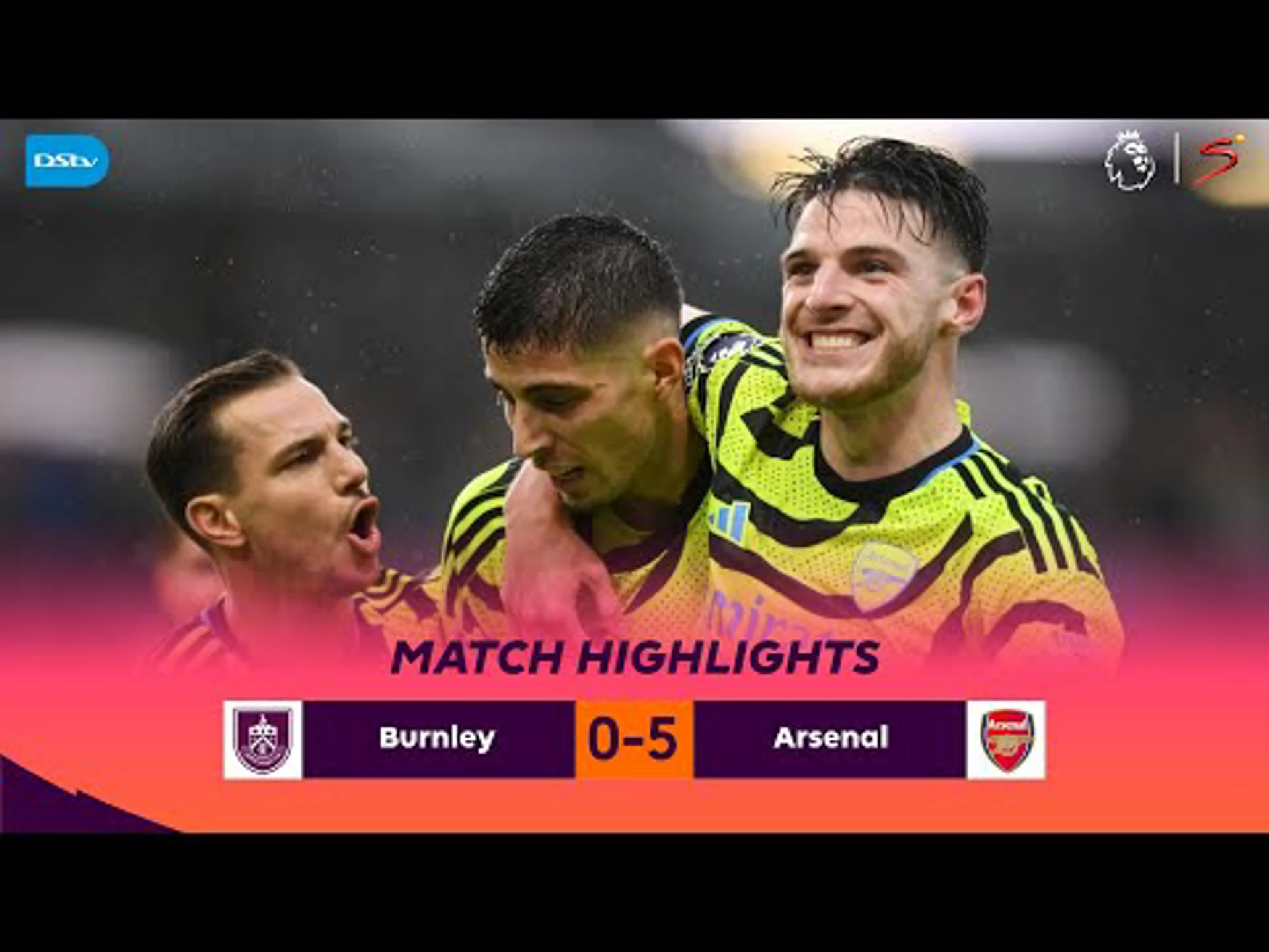 Burnley v Arsenal | Match in 3 Minutes | Premier League