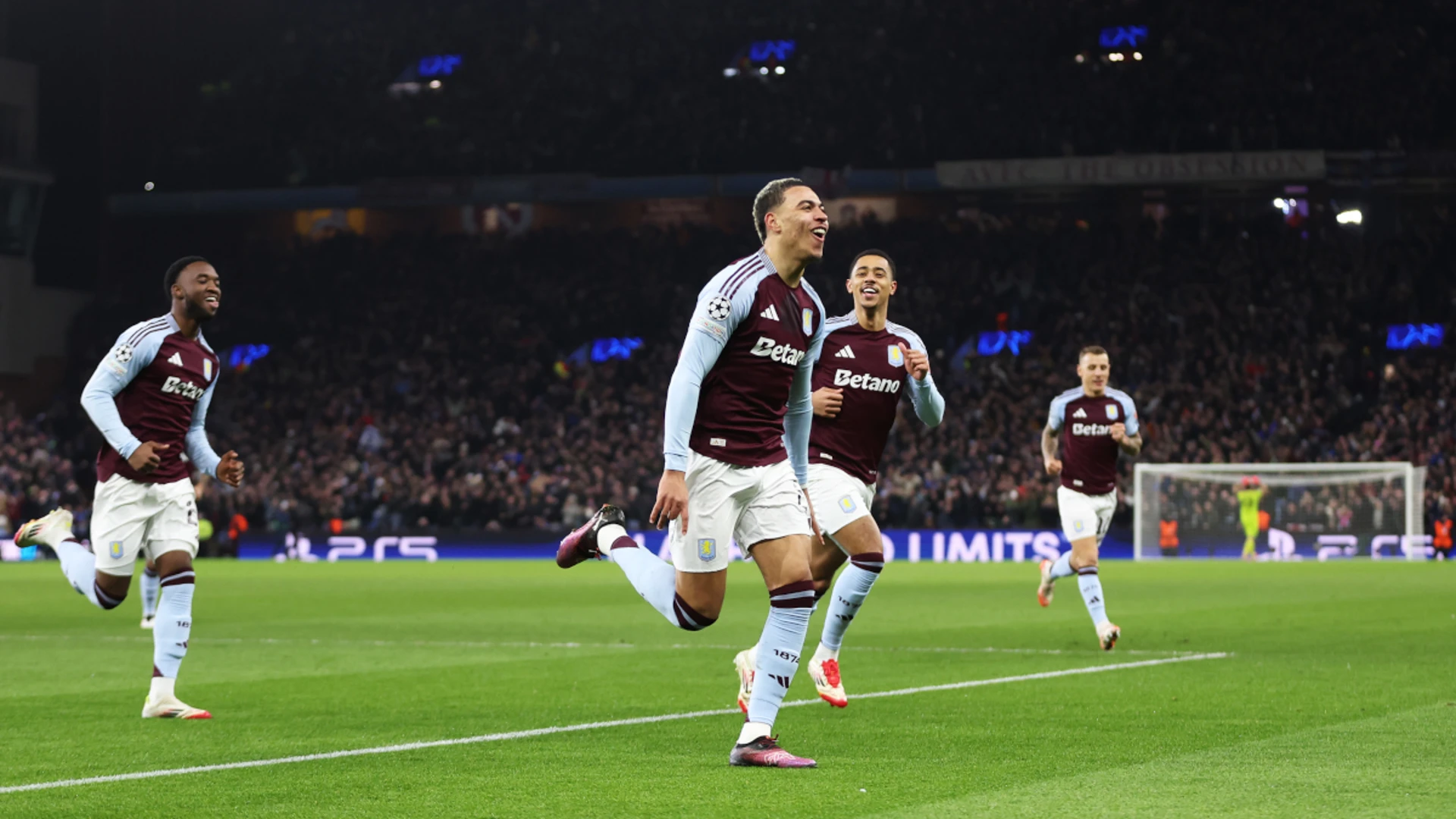 Villa survive Celtic scare as Rogers treble seals last 16 berth