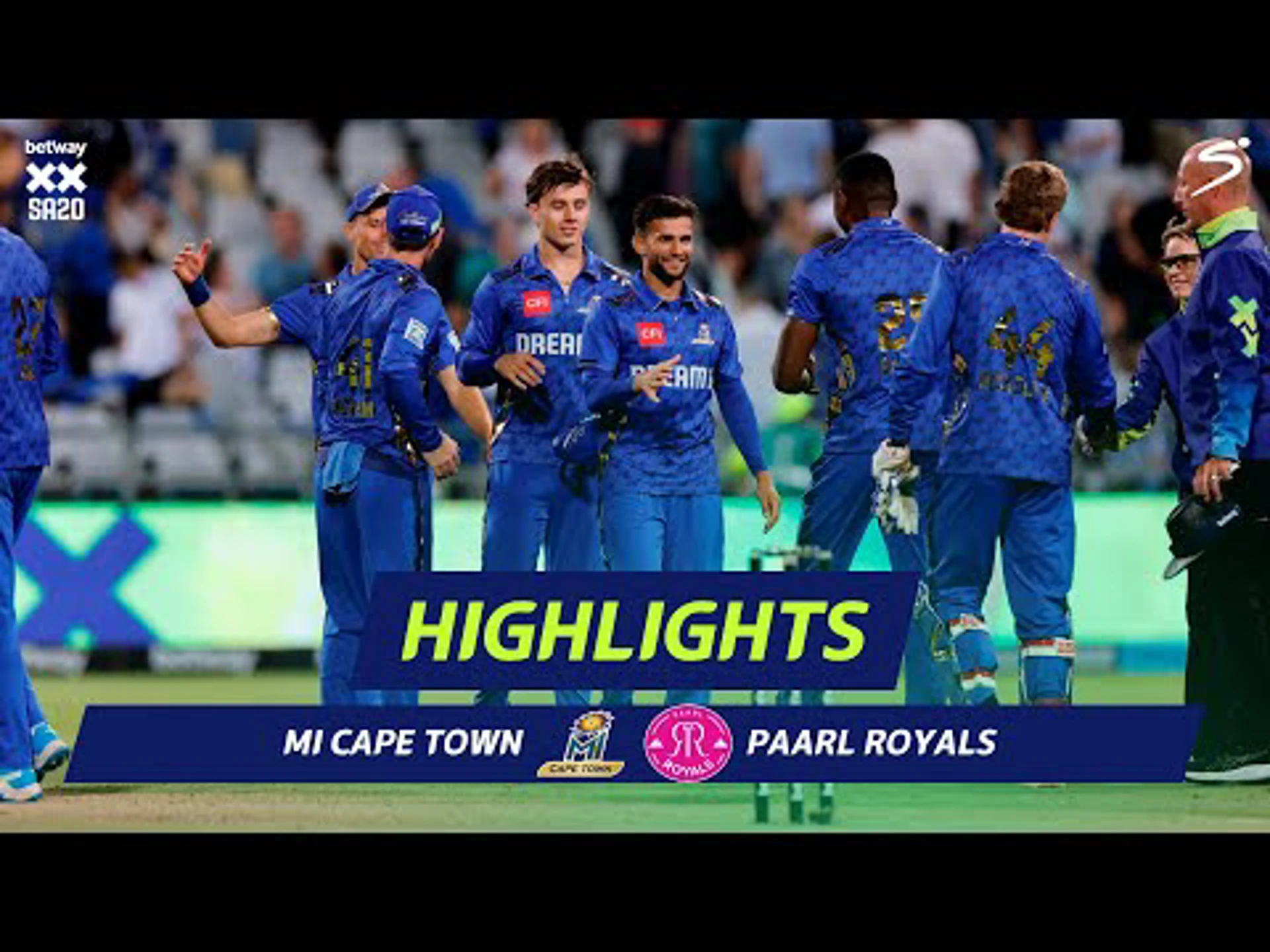 MI Cape Town v Paarl Royals | Short Highlights | Betway SA20