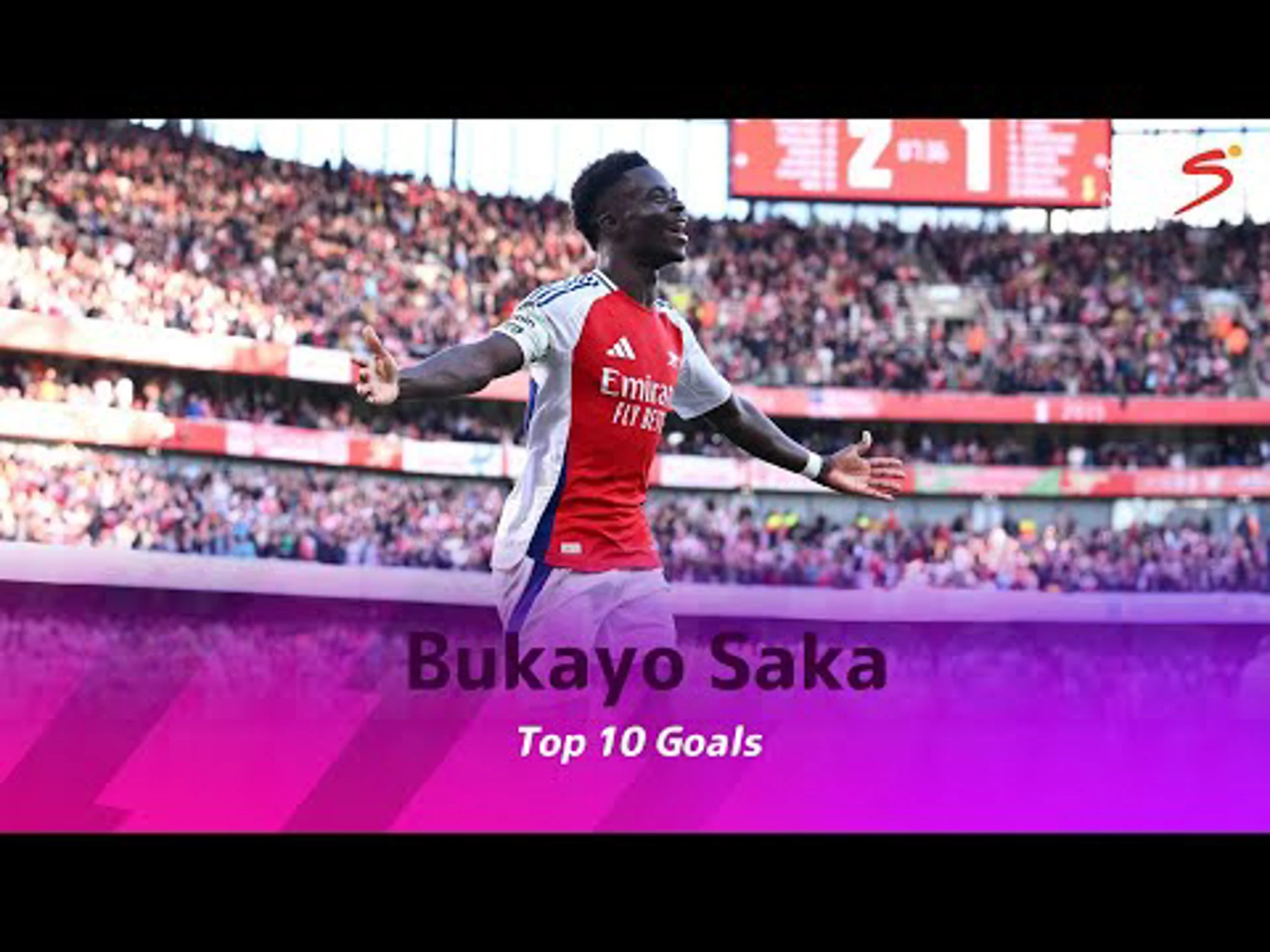 STARBOY | Bukayo Saka's best goals | Premier League