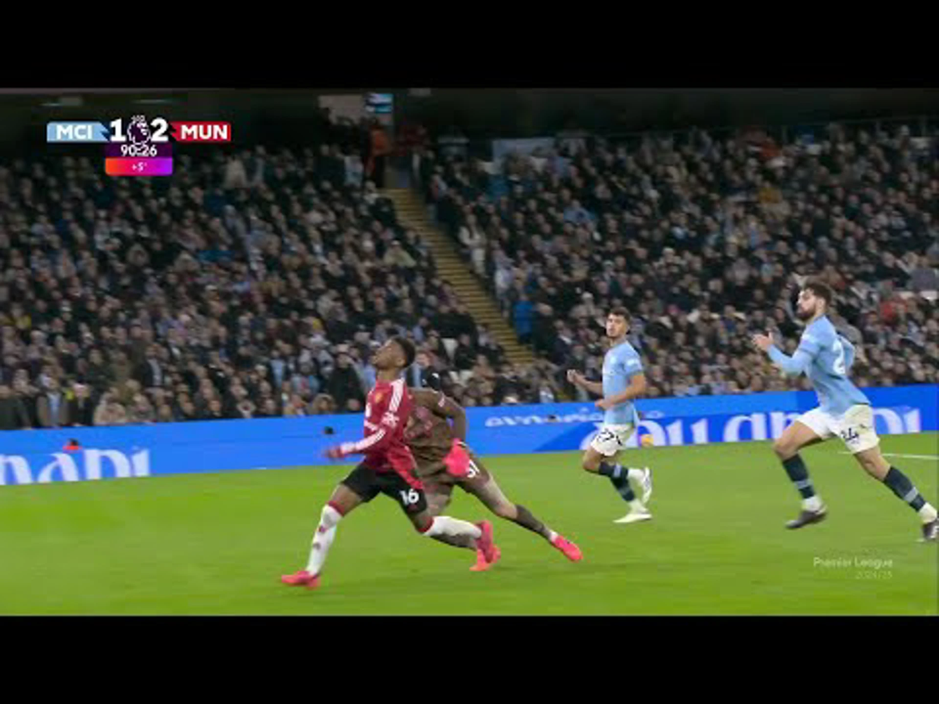 Amad Diallo | 90ᵗʰ Minute Goal v Manchester City