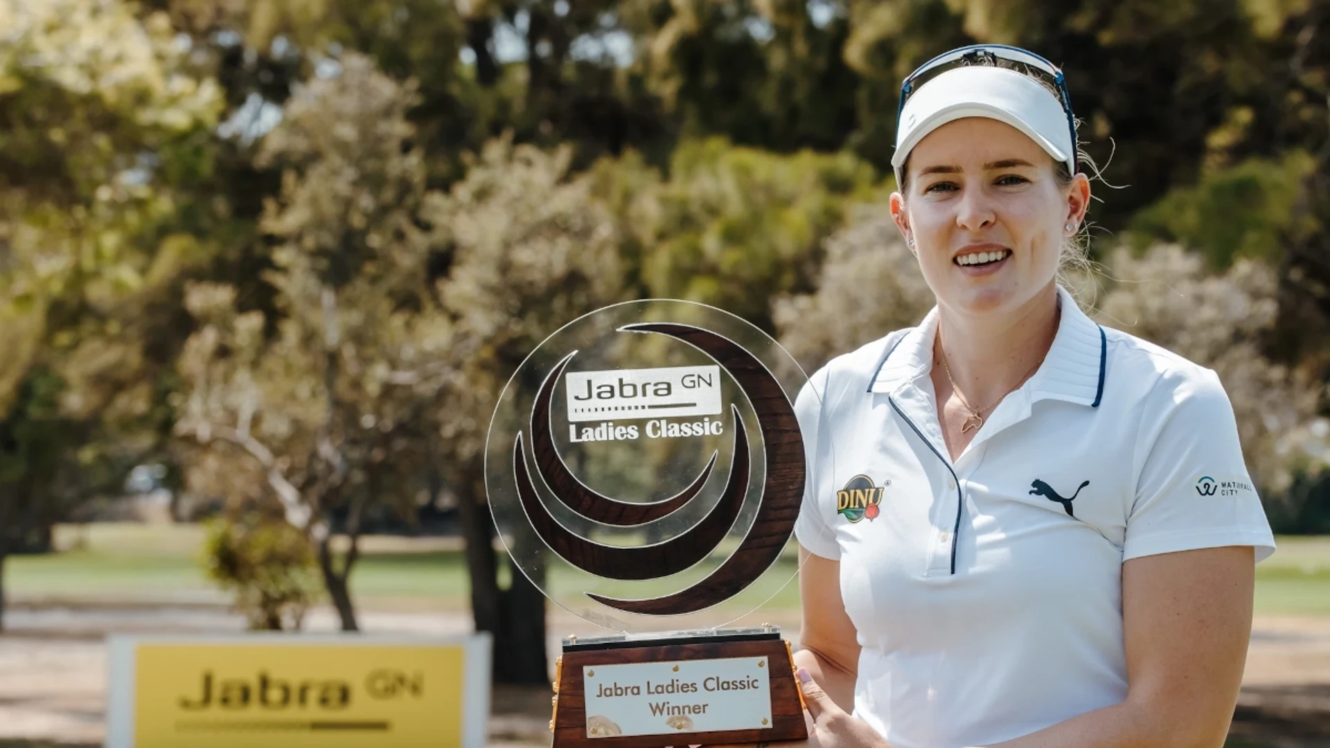 Alexander wins her second Jabra Ladies Classic title