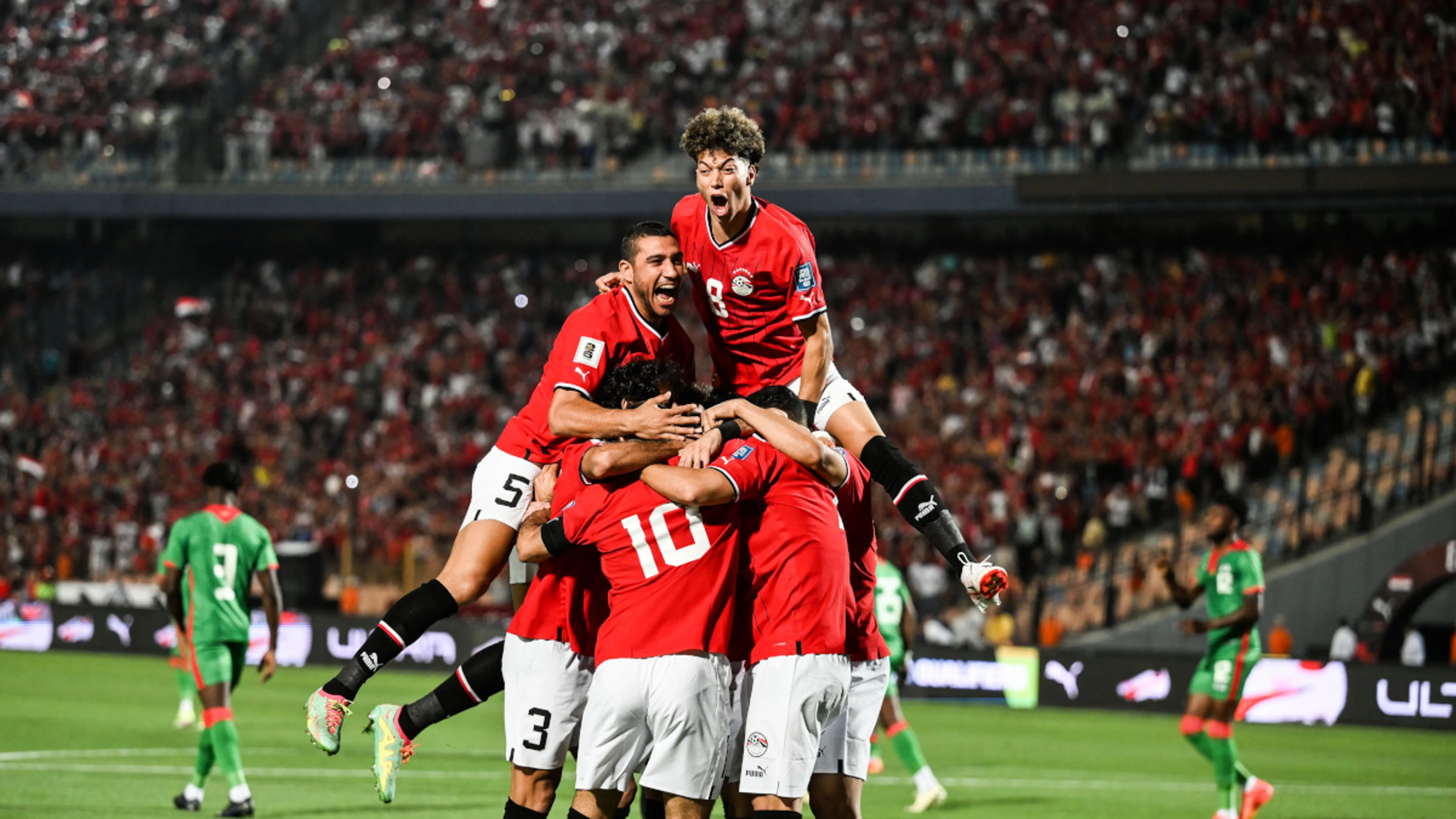 Trezeguet strikes twice as Salah-led Egypt win World Cup qualifier