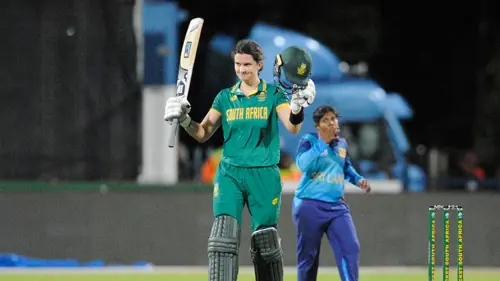 Wolvaardt ton powers South Africa to victory over Sri Lanka