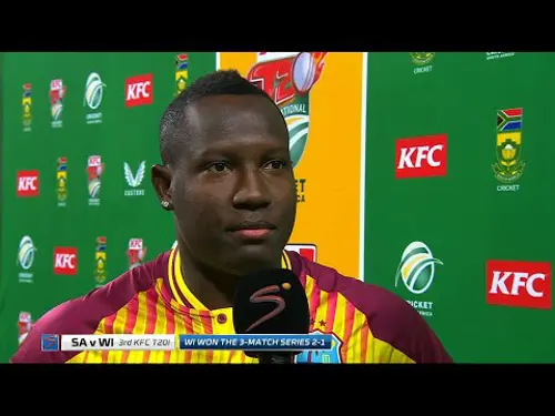 South Africa v West Indies | 3rd T20 | Post-match interview with Rovman Powell