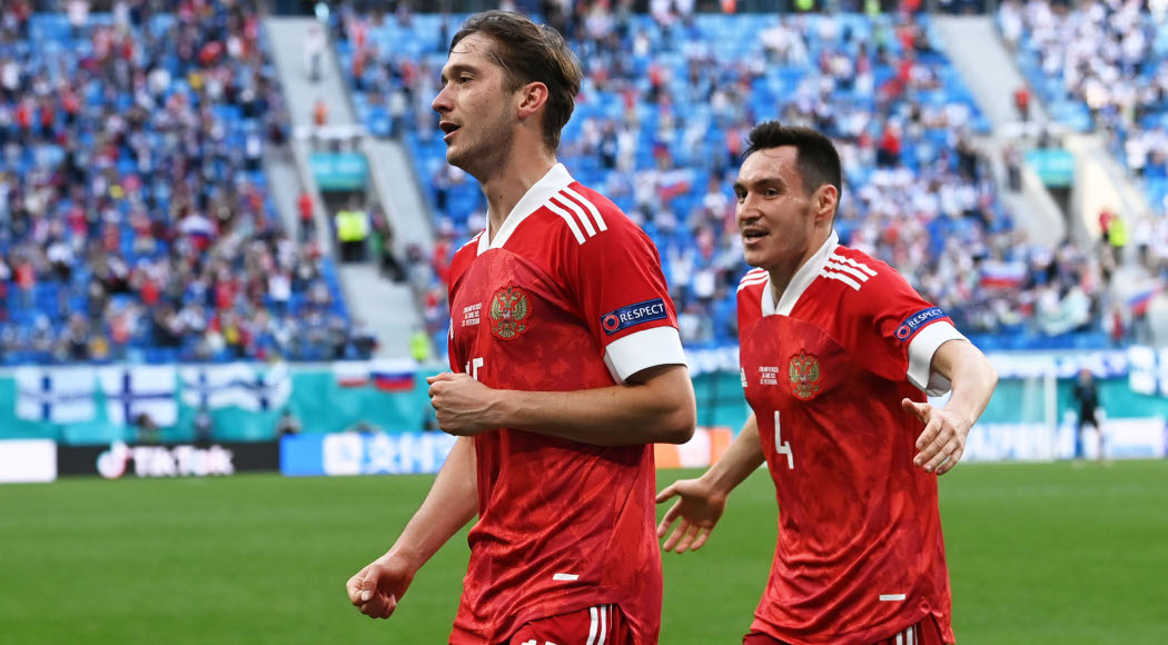 Russia back on track in Euros after win over Finland