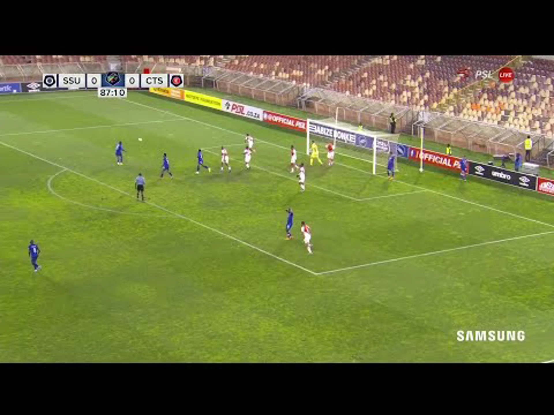 Katlego Maphathe with a Spectacular Defensive Act vs. SuperSport United