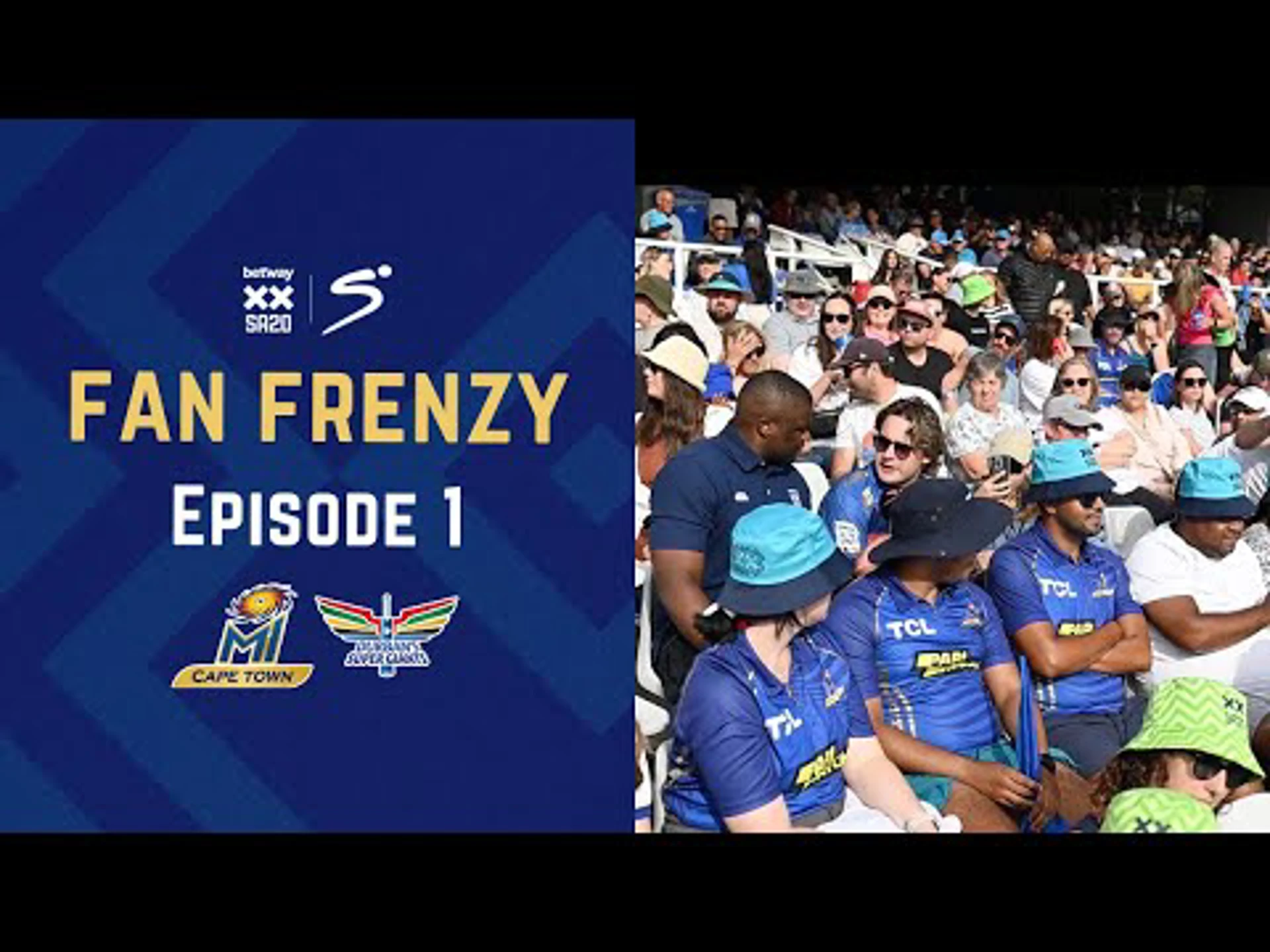 BETWAY SA20 IS BACK ON BOXING DAY 🏏💥 | MI Cape Town v Durban's Super Giants | Fan Frenzy S2.E1