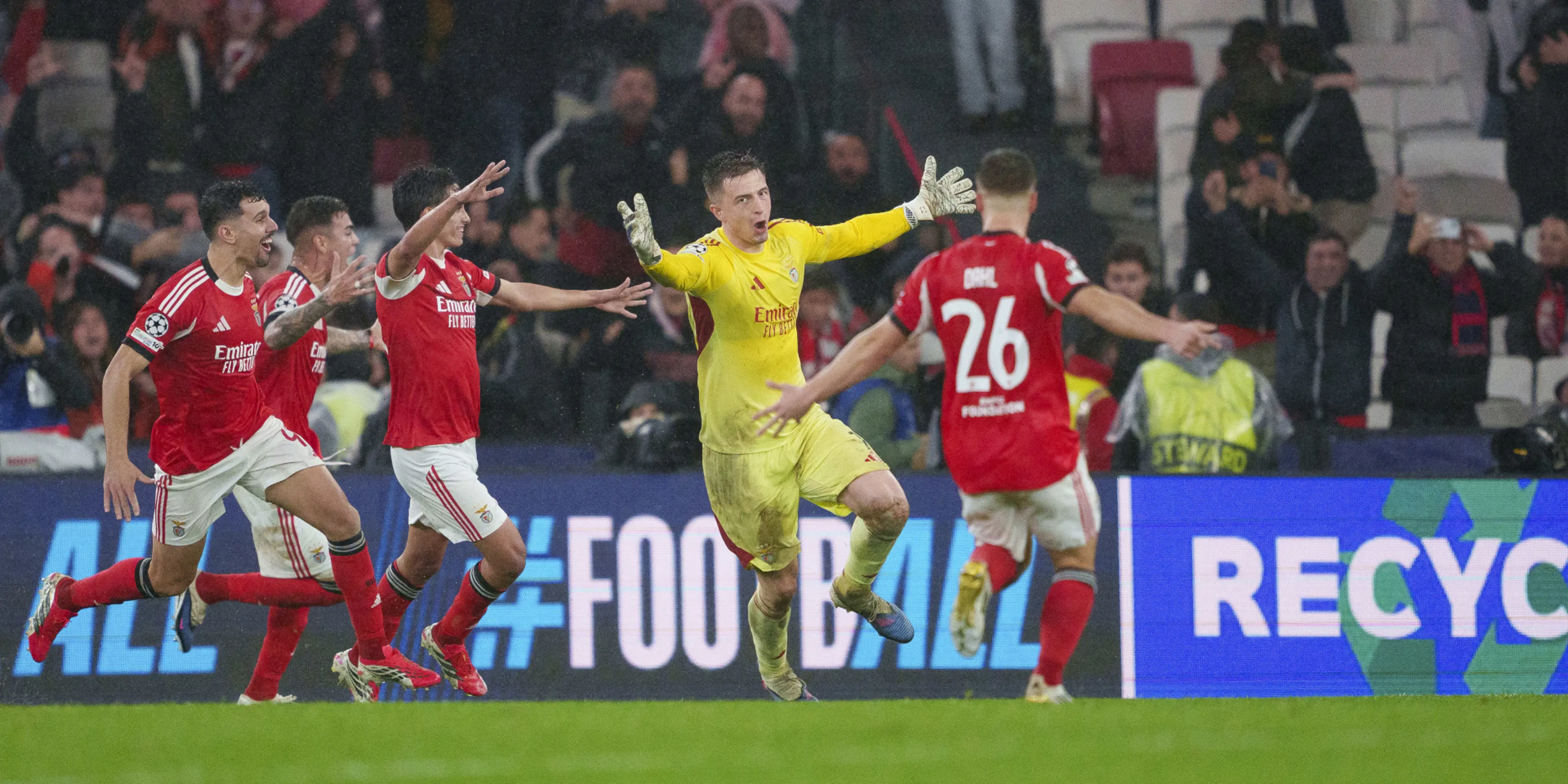 Madrid condemned to Champions League play-off after Benfica loss