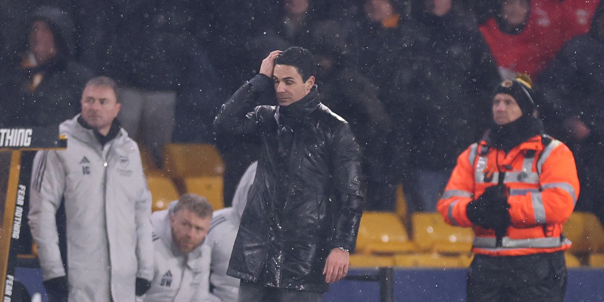 Arteta urges Arsenal to 'stand up' after title bid rocked by Wolves draw