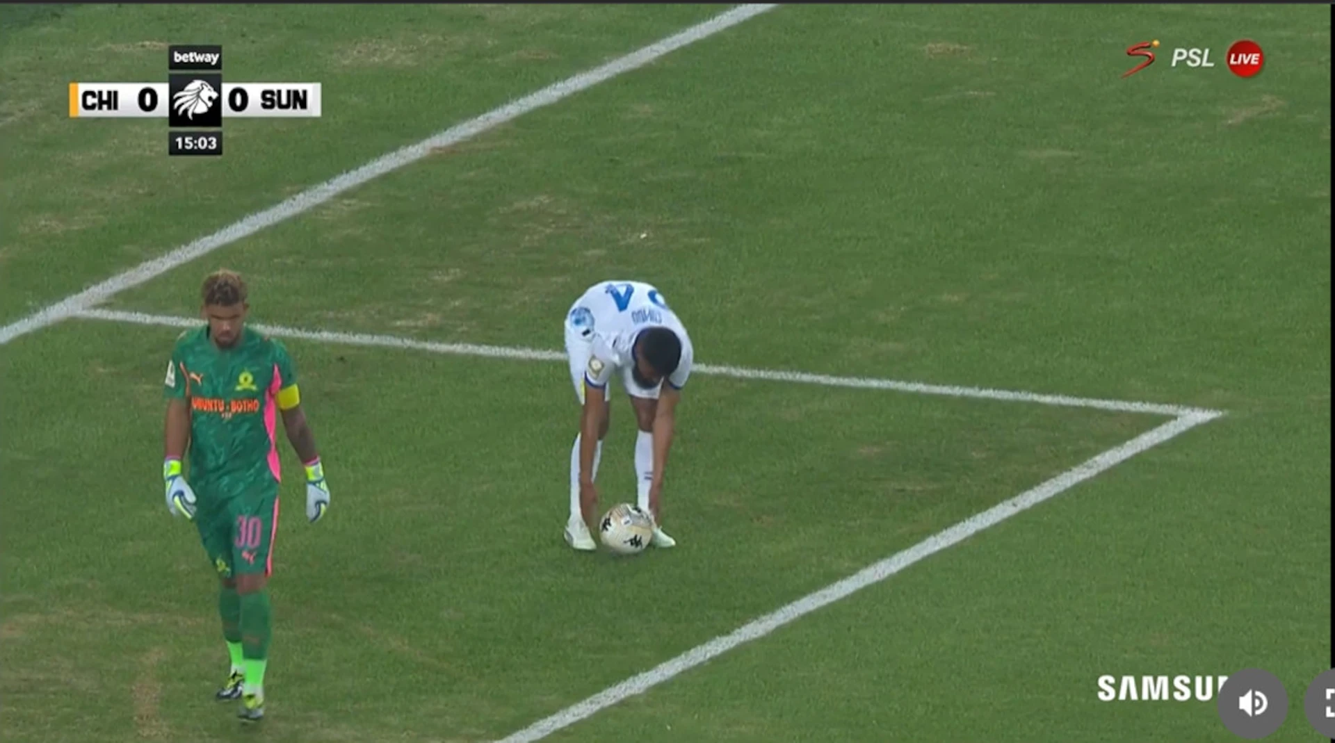 Same incident, different call - Kaizer Chiefs denied a penalty?