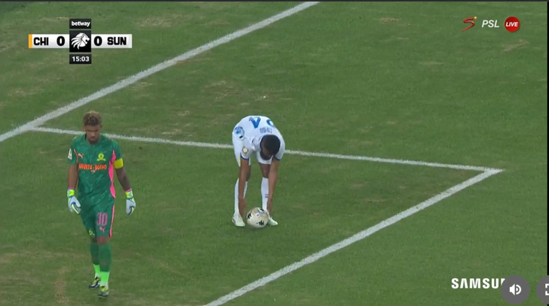 Same incident, different call - Kaizer Chiefs denied a penalty?