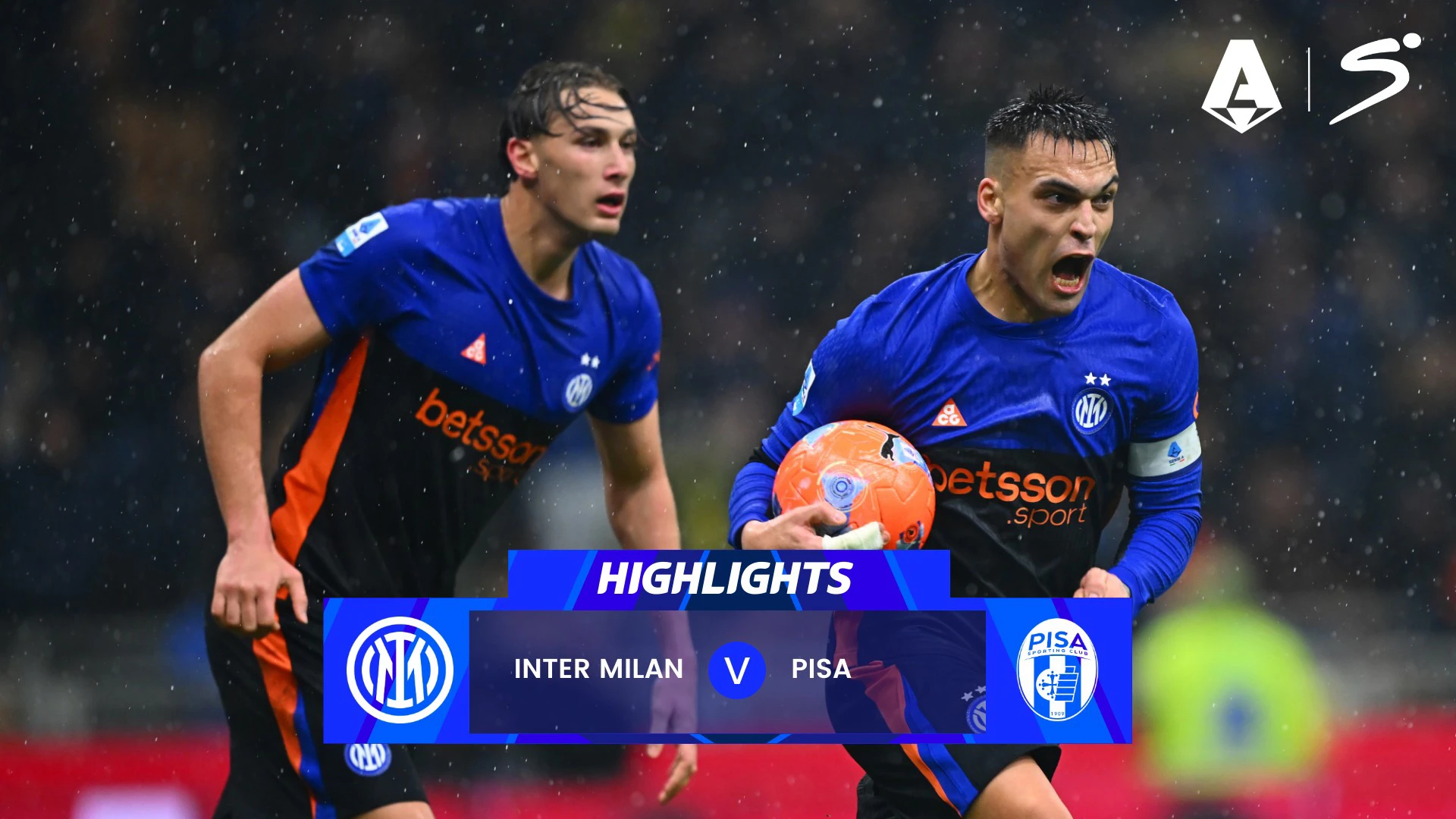 Inter Milan v Pisa | Match Highlights | Italian Serie A