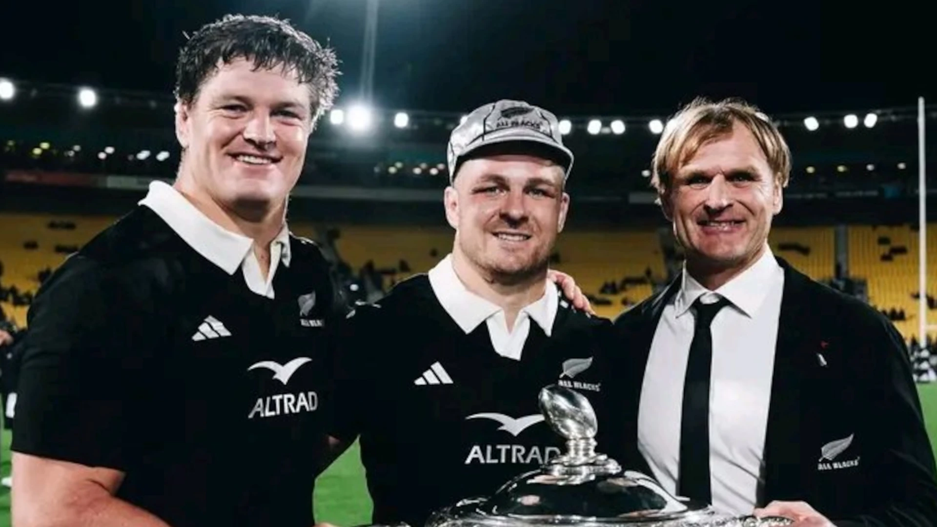 All Blacks coach Robertson 'pleased' despite runners-up finish