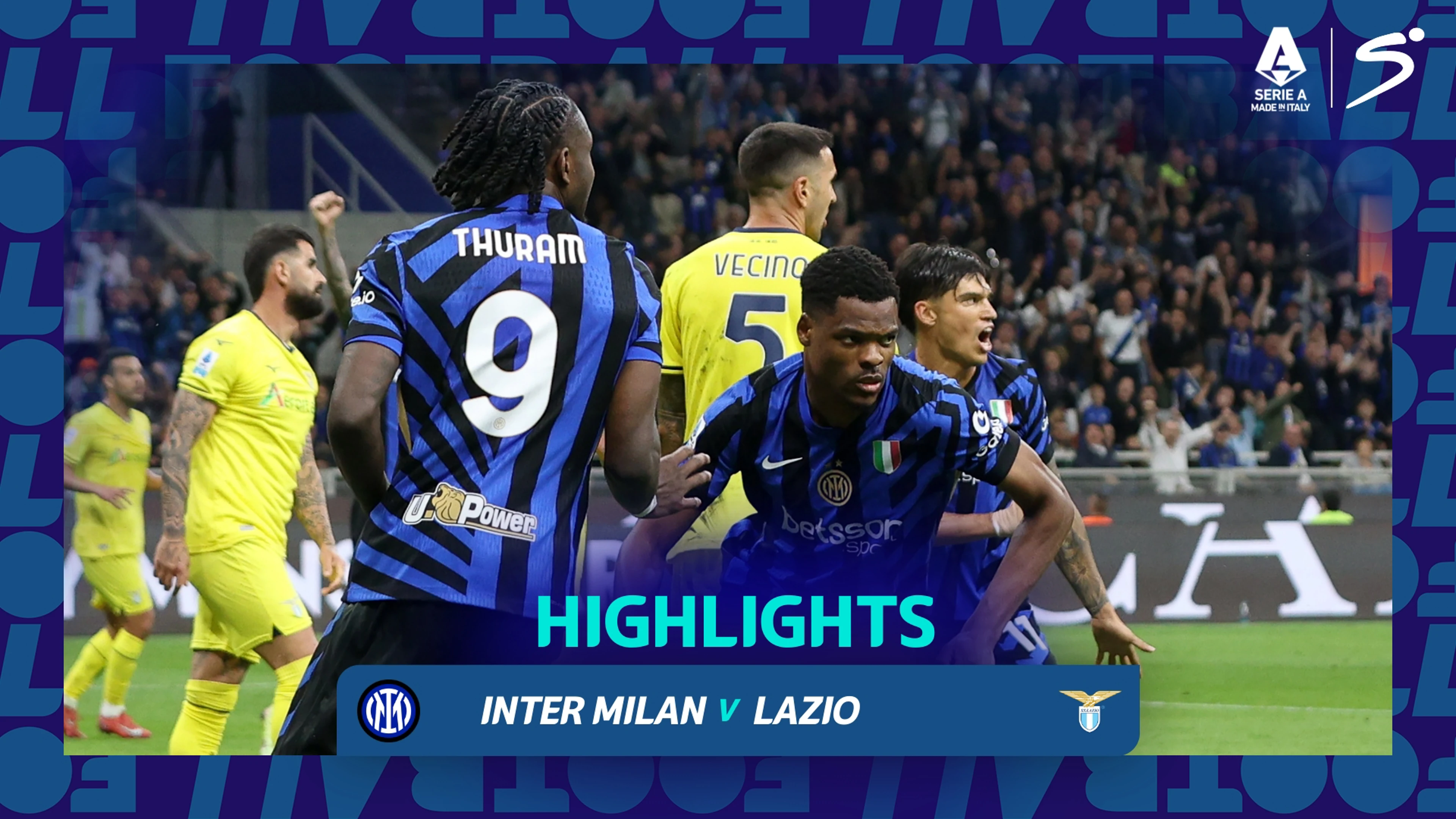 Inter Milan v Lazio | Match Highlights | Italian Serie A Matchday 37
