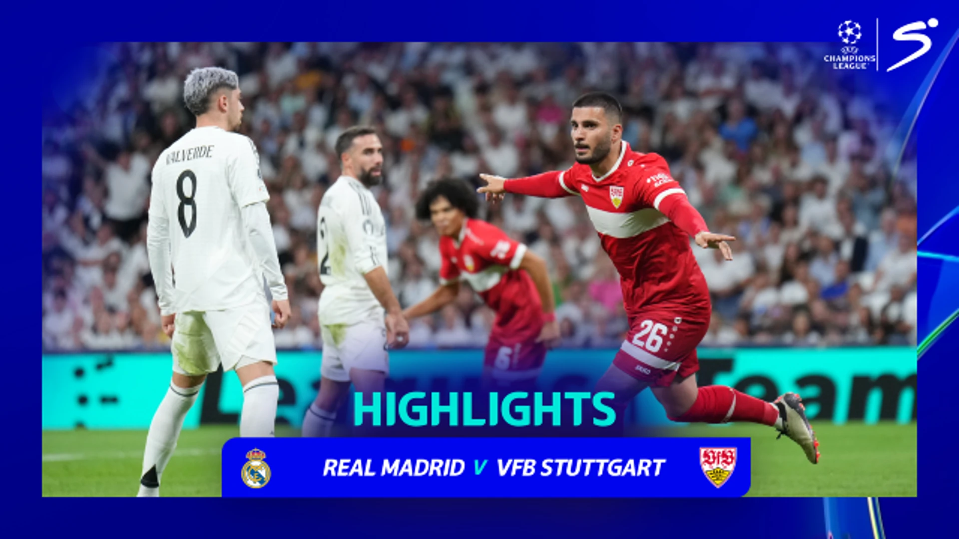 Real Madrid v Stuttgart | 90 in 90 | UEFA Champions League