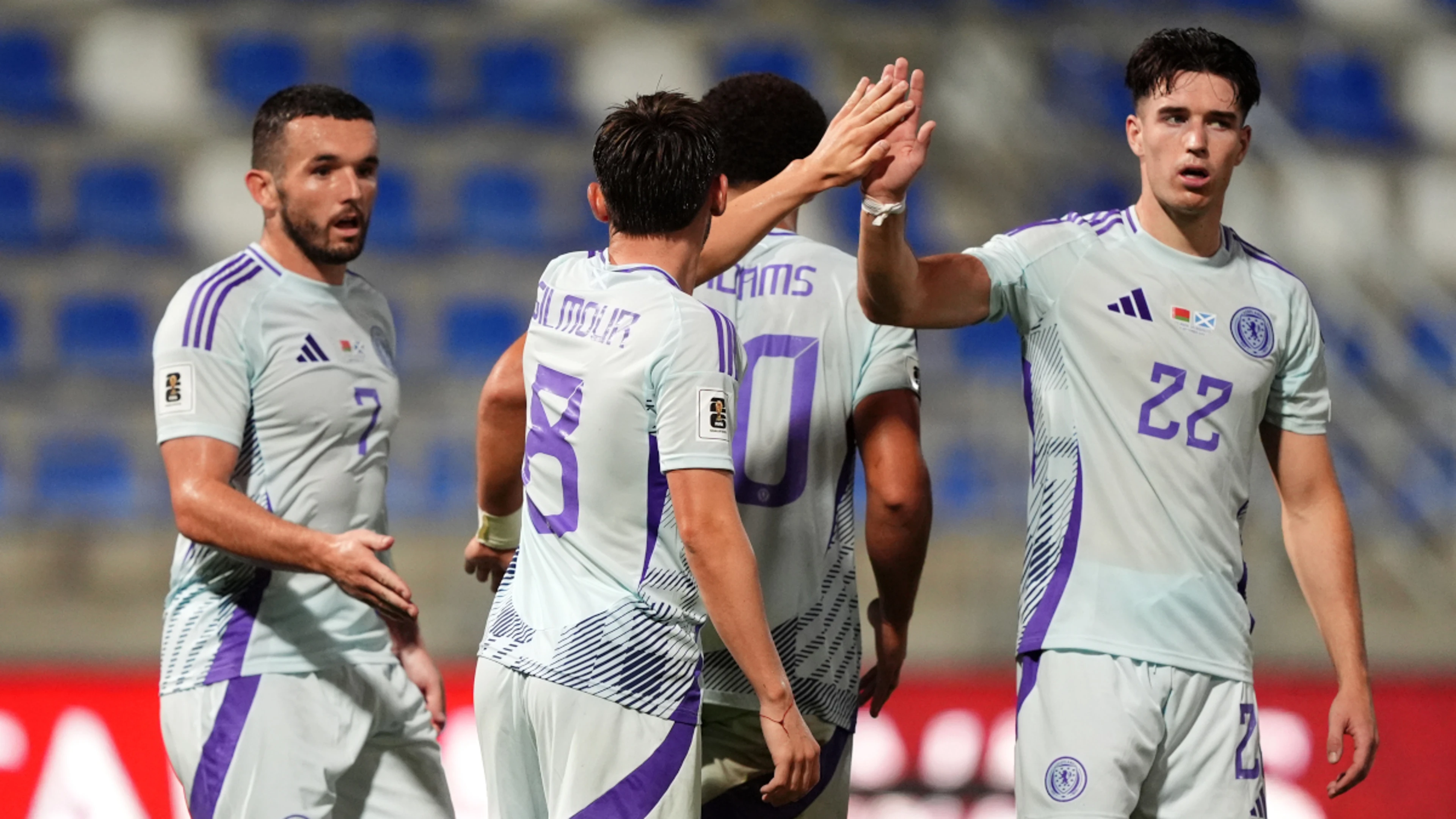 Scotland beat Belarus 2-0 behind closed doors in Hungary