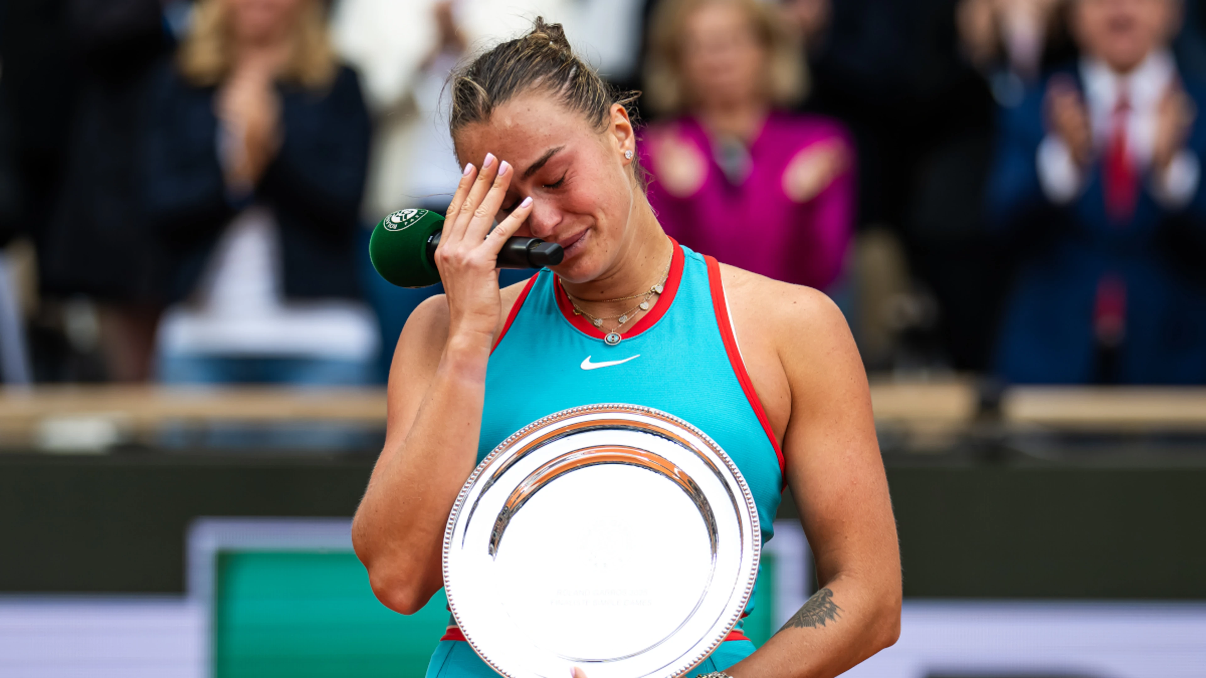 Tequila, gummy bears on menu as Sabalenka plans Mykonos escape