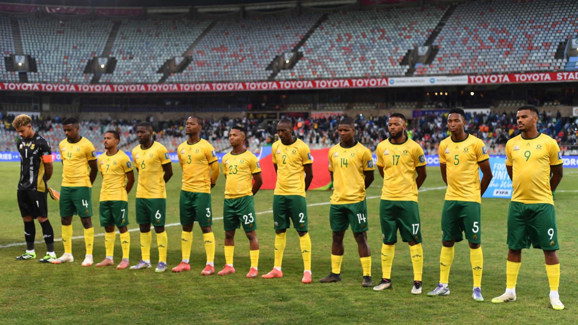 A history of Bafana against Super Eagles
