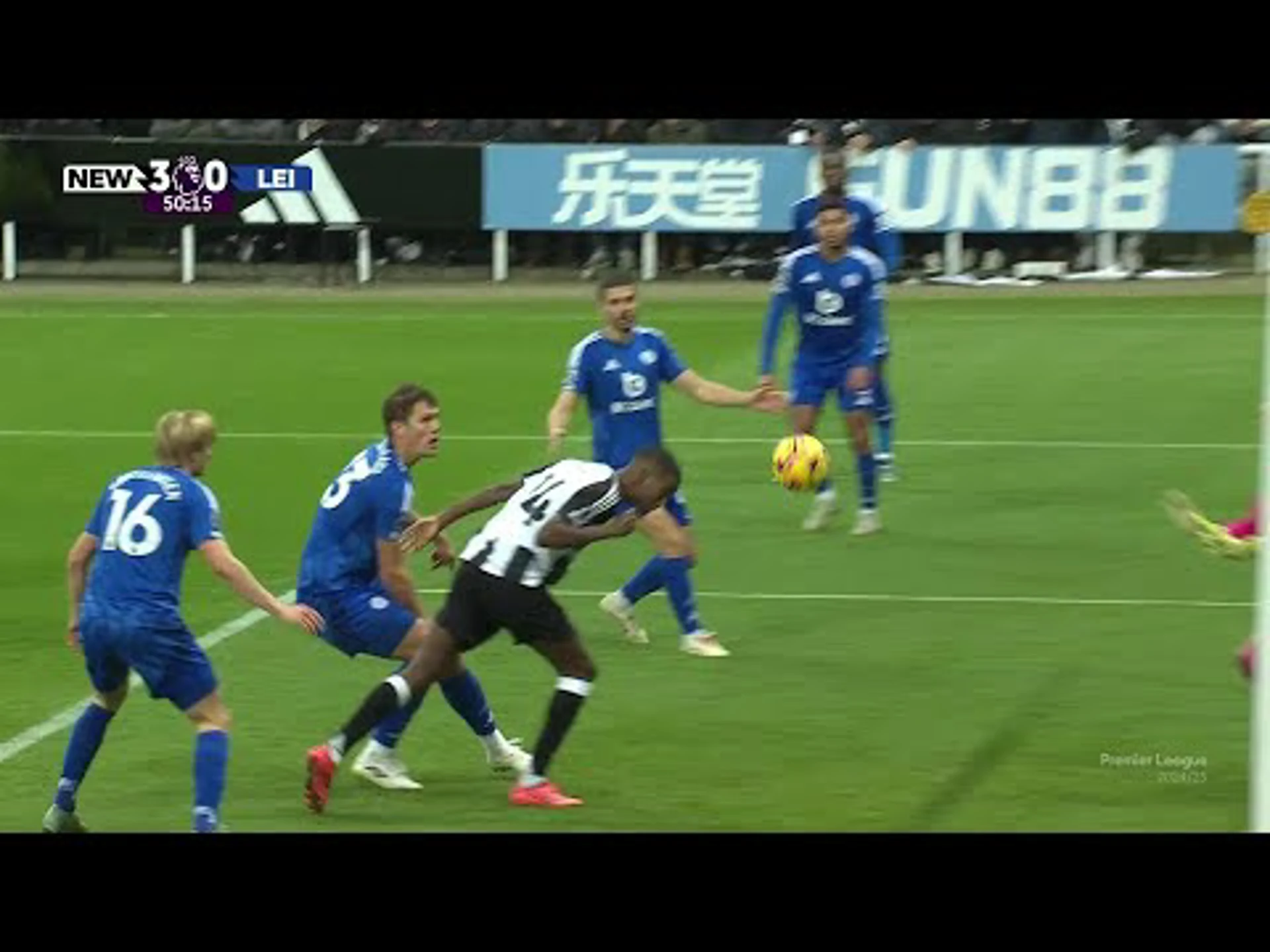 Alexander Isak | 50ᵗʰ Minute Goal v Leicester City