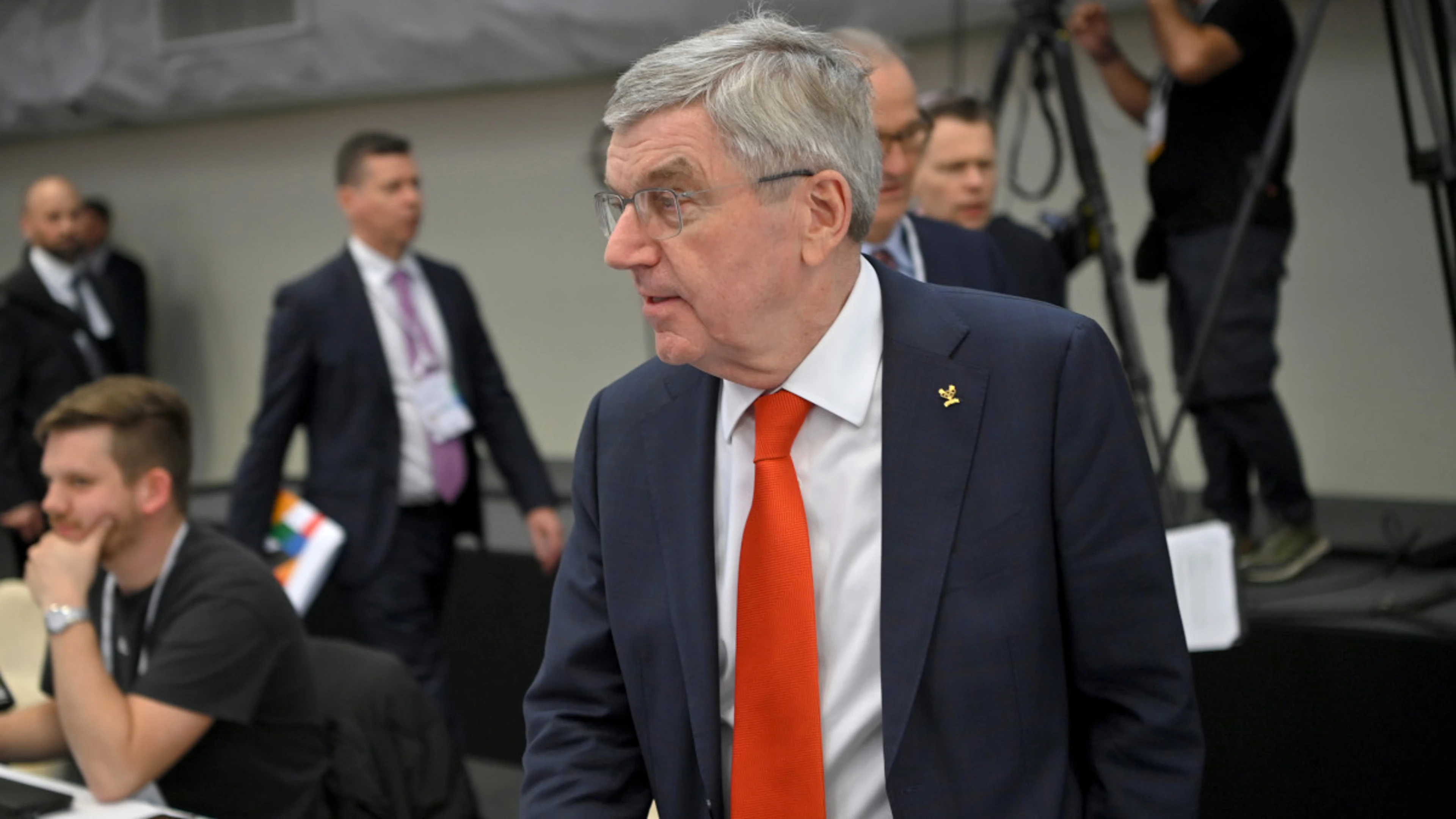 IOC names outgoing boss Bach as honourary president for life