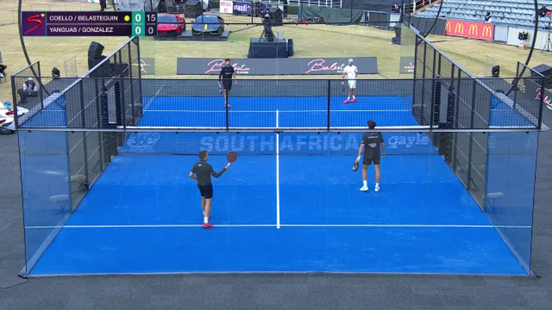 Coello/Belasteguin v Yanguas/Gonzalez | Match Highlights | South African Invitational Padel