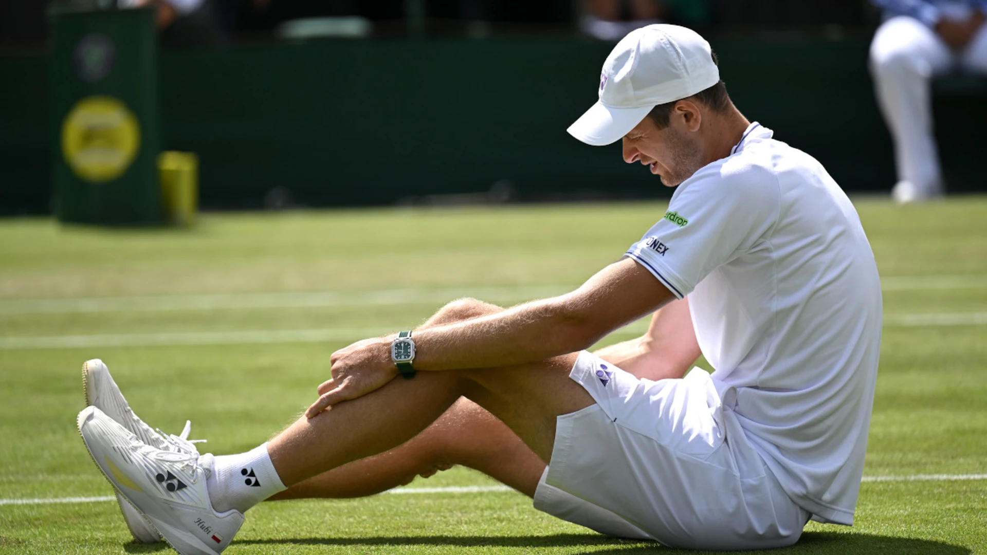 Injury forces seventh seed Hurkacz to quit Wimbledon match