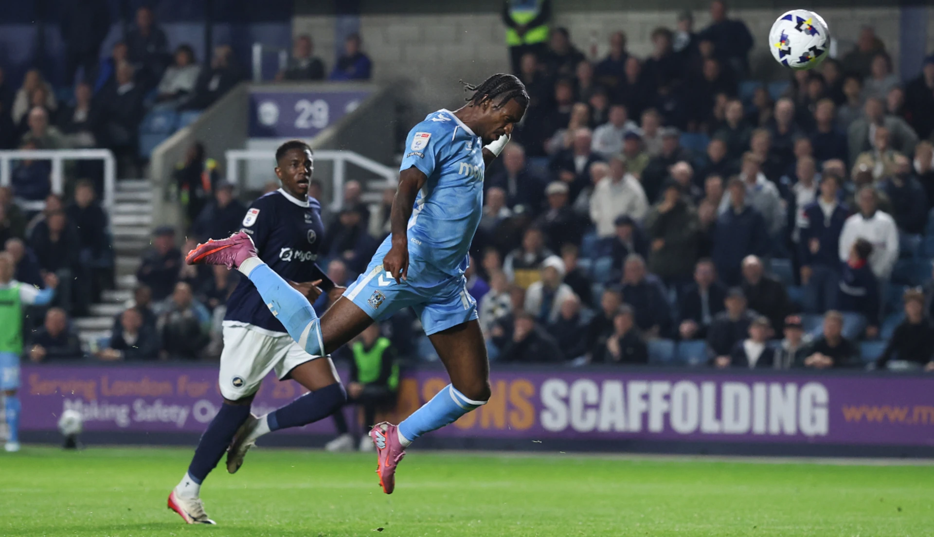 Wright brace fires Coventry's rout of Millwall