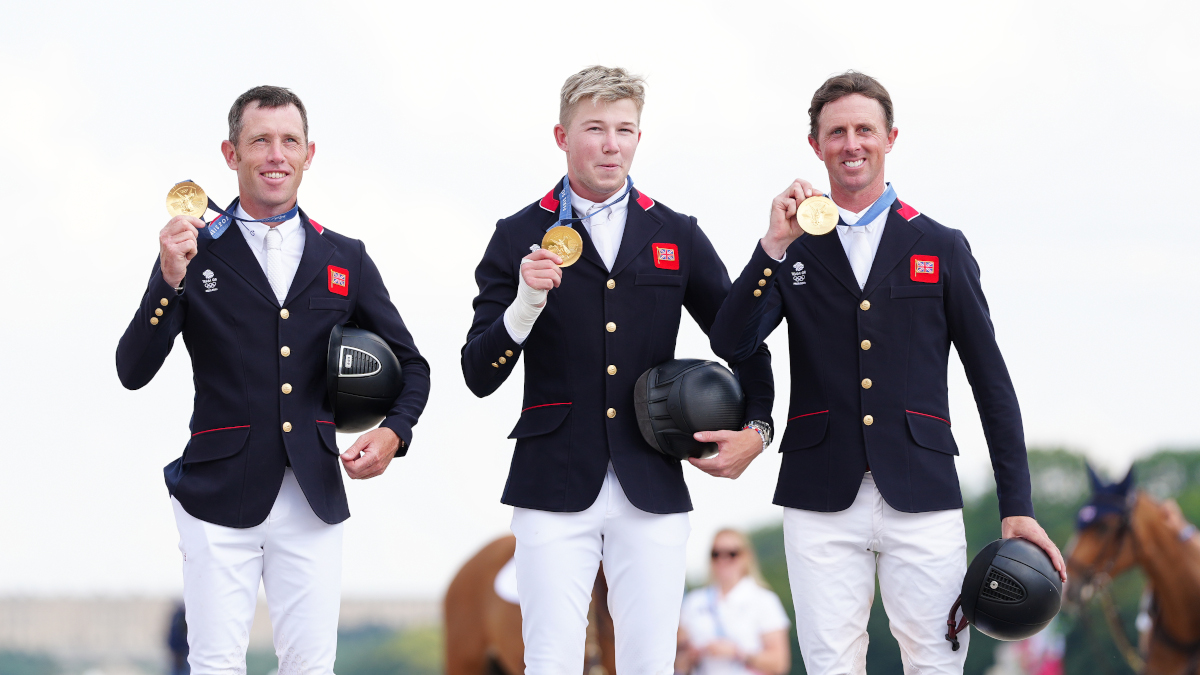 Britain win team jumping gold ahead of US and France