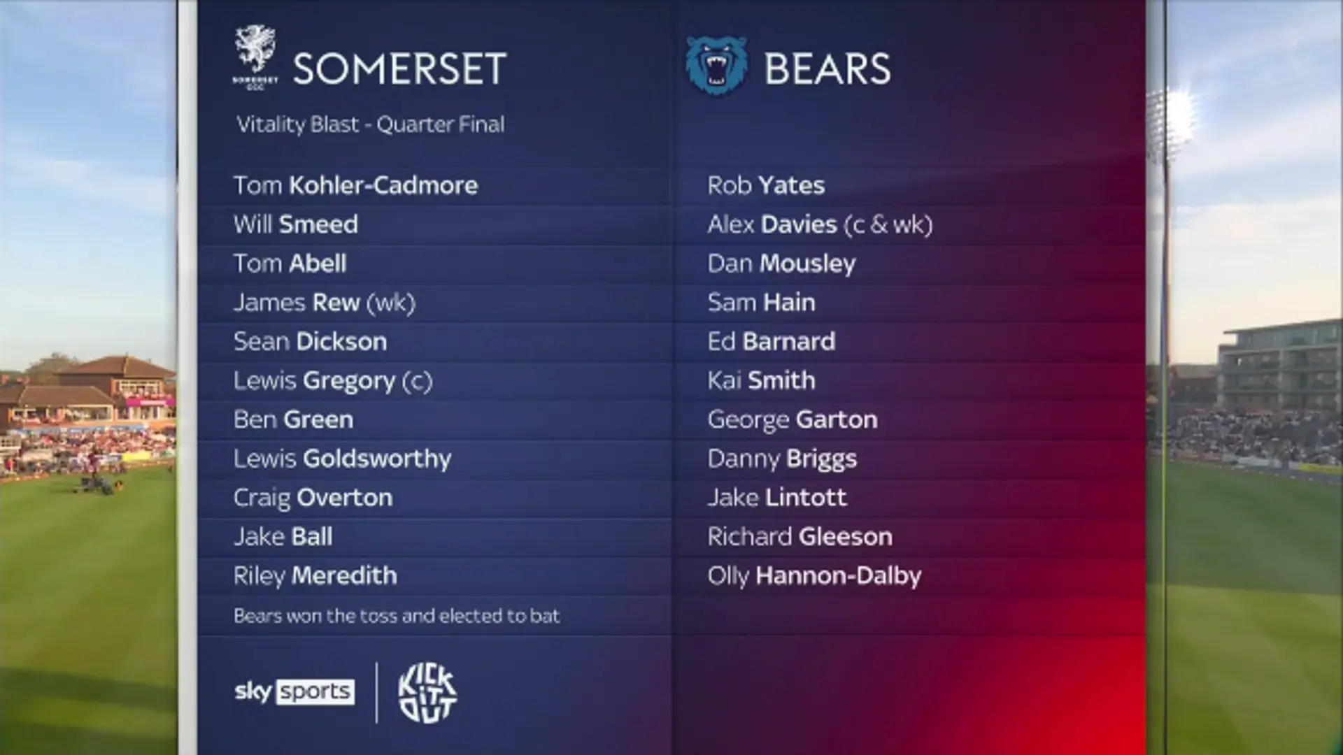 Somerset CCC v Birmingham Bears | Match Highlights | Vitality T20 Blast