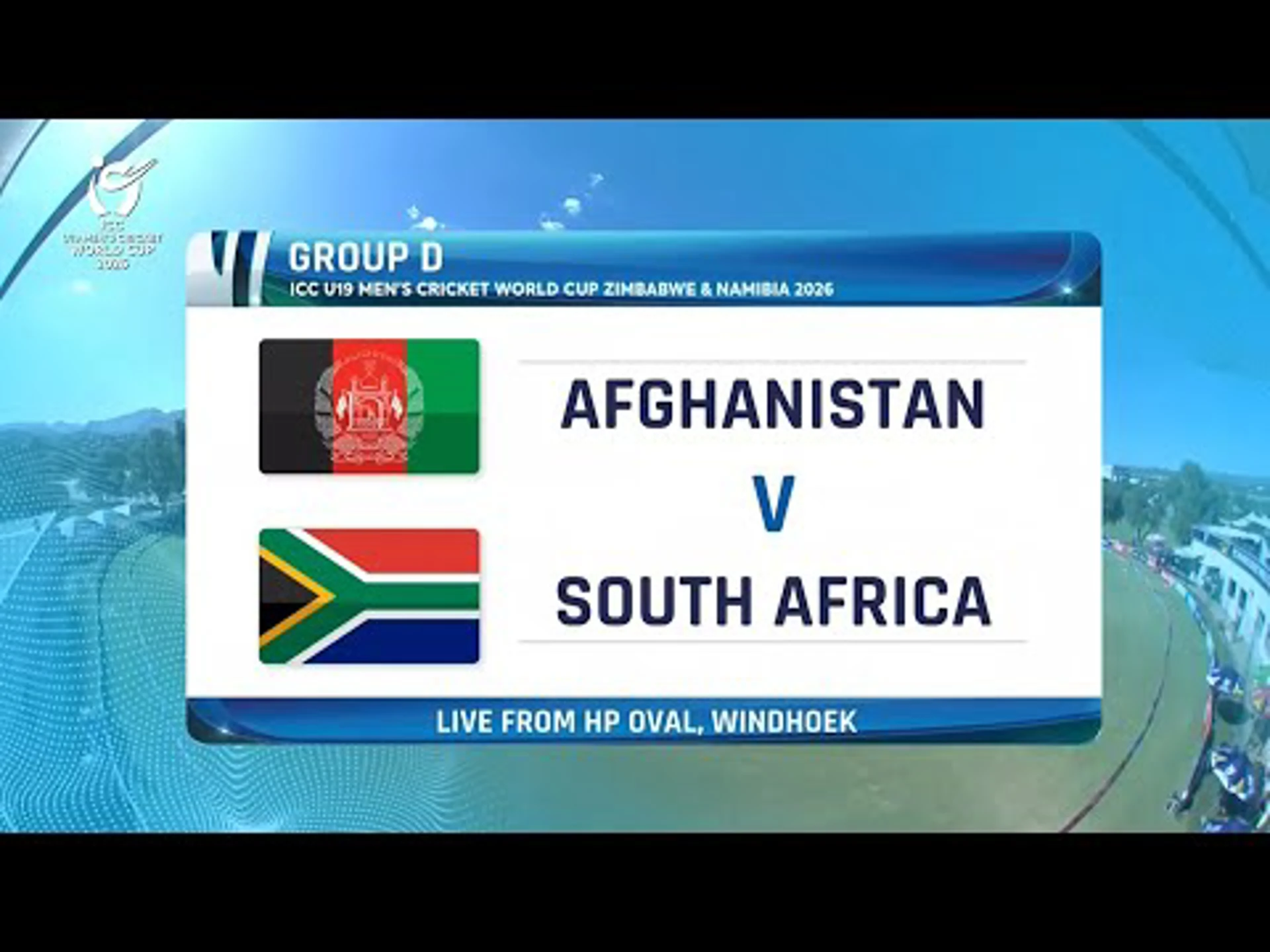 Afghanistan v South Africa  | Match Highlights | ICC U19 Cricket World Cup