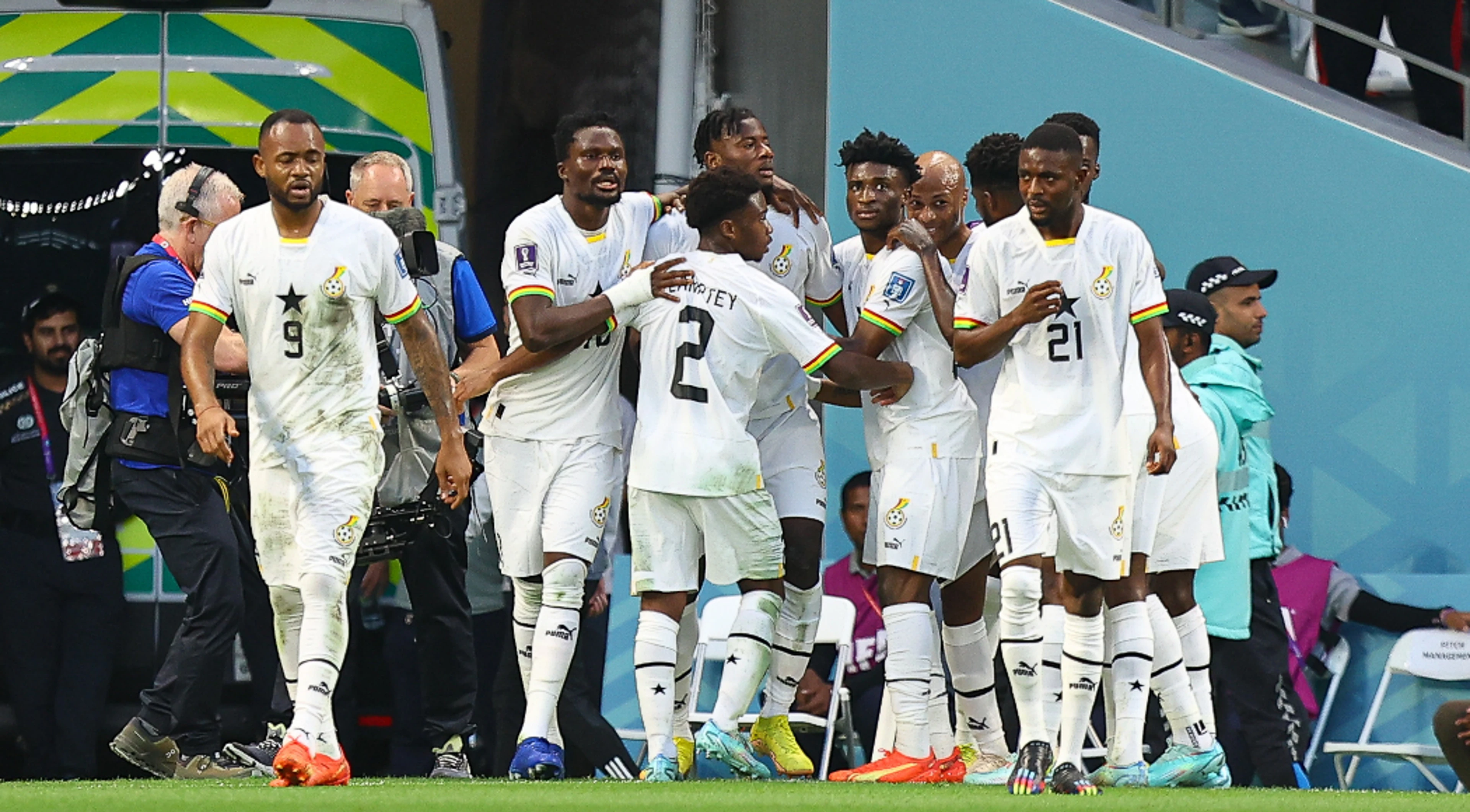 Ghana hold off South Korea in five-goal thriller