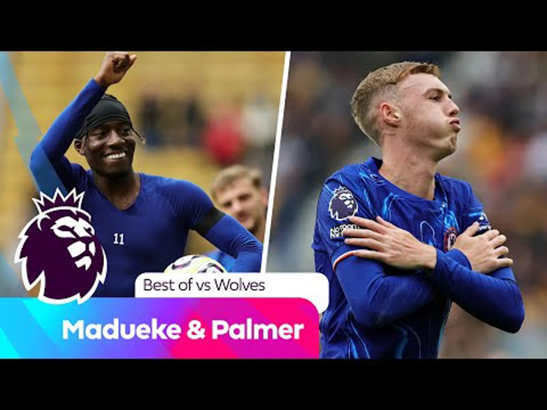 Noni Madueke and Cole Palmer ran riot against Wolves | Premier League