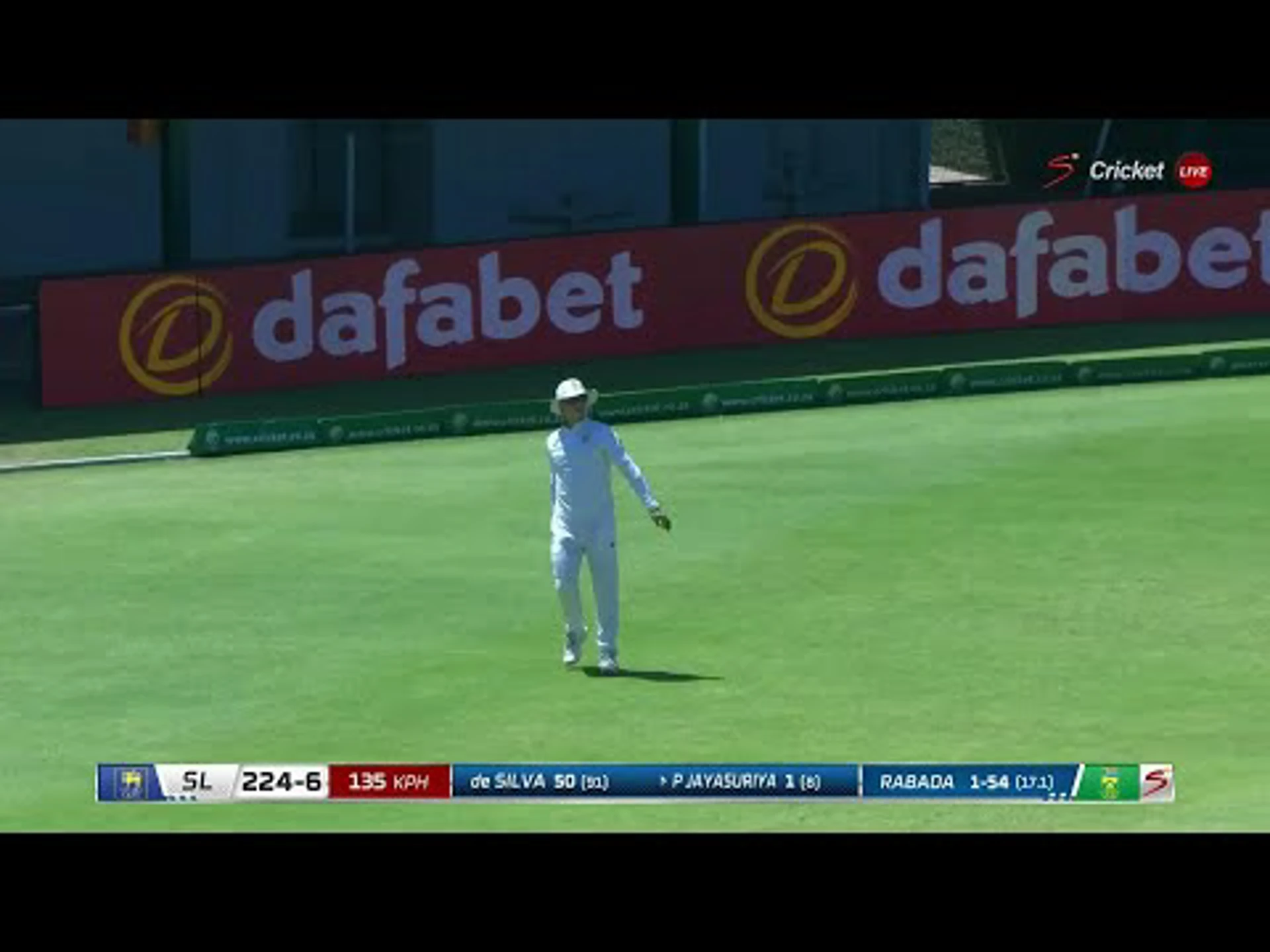 Dhananjaya De Silva 50 runs | South Africa v Sri Lanka | 2nd Test Day 5