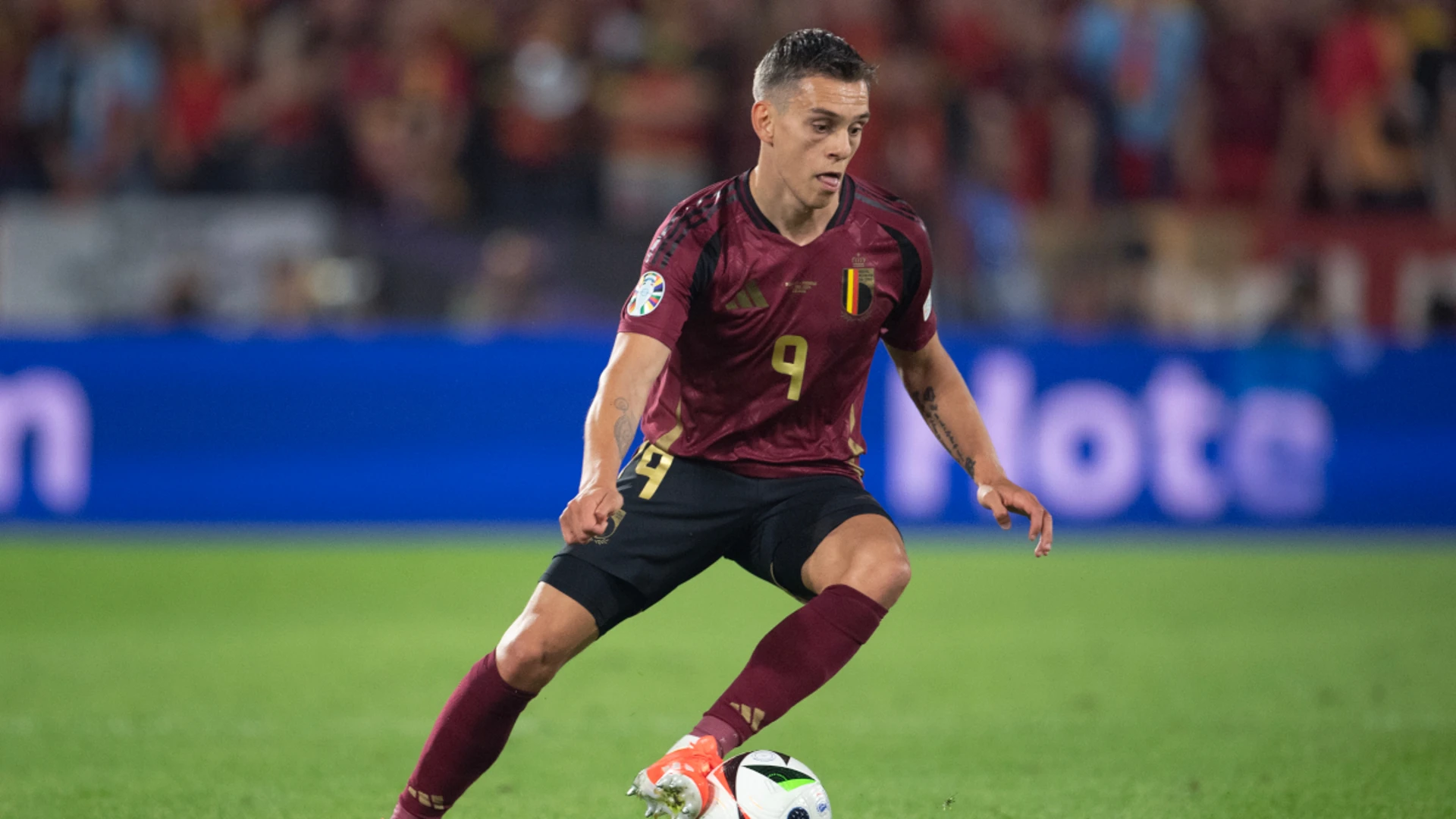 Trossard aiming to fill De Bruyne's boots for Belgium