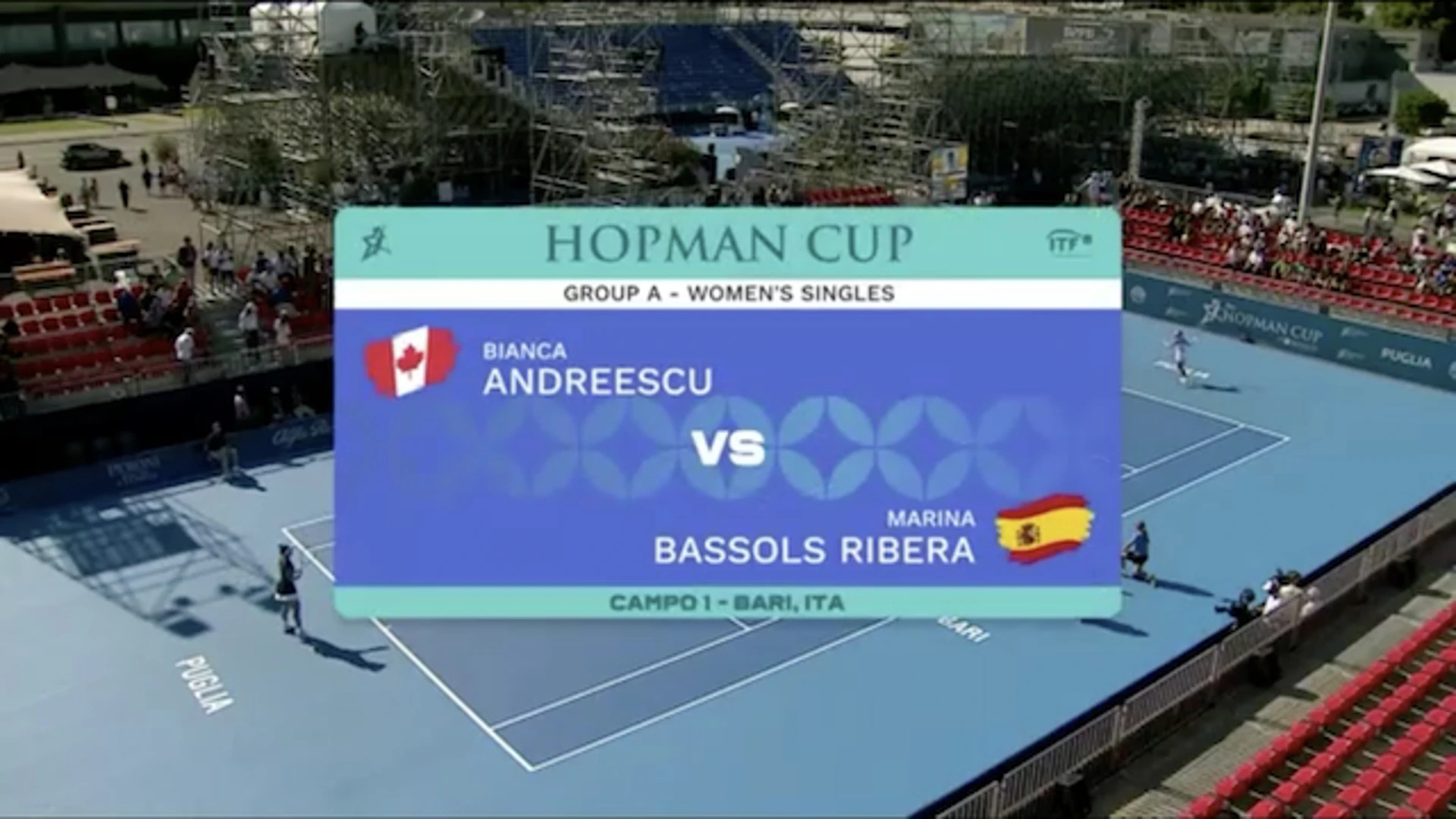 Andreescu v Bassols | Women's Singles | Match Highlights | Hopman Cup