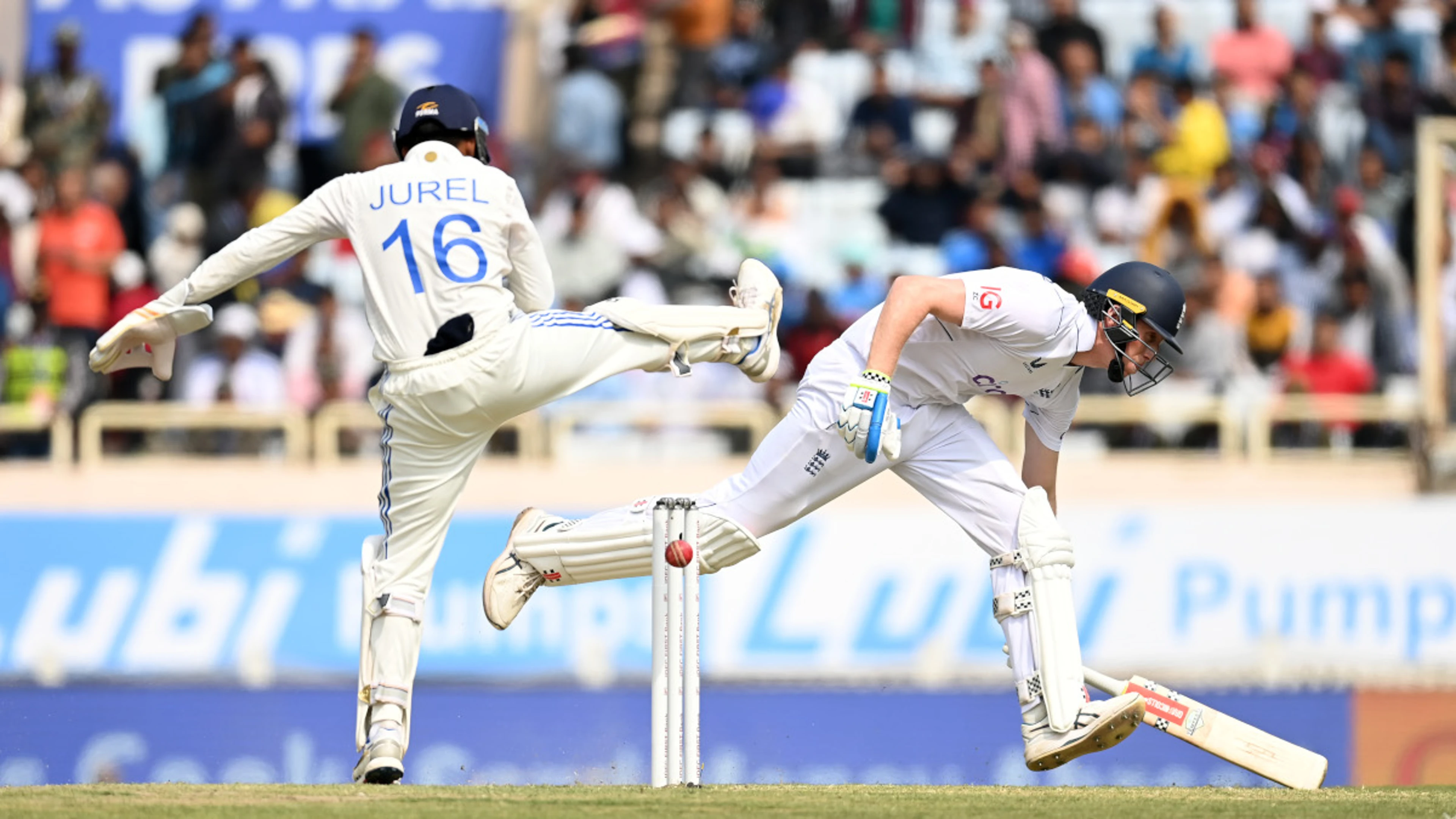 'Next M.S. Dhoni' among praise heaped on India's defiant Jurel