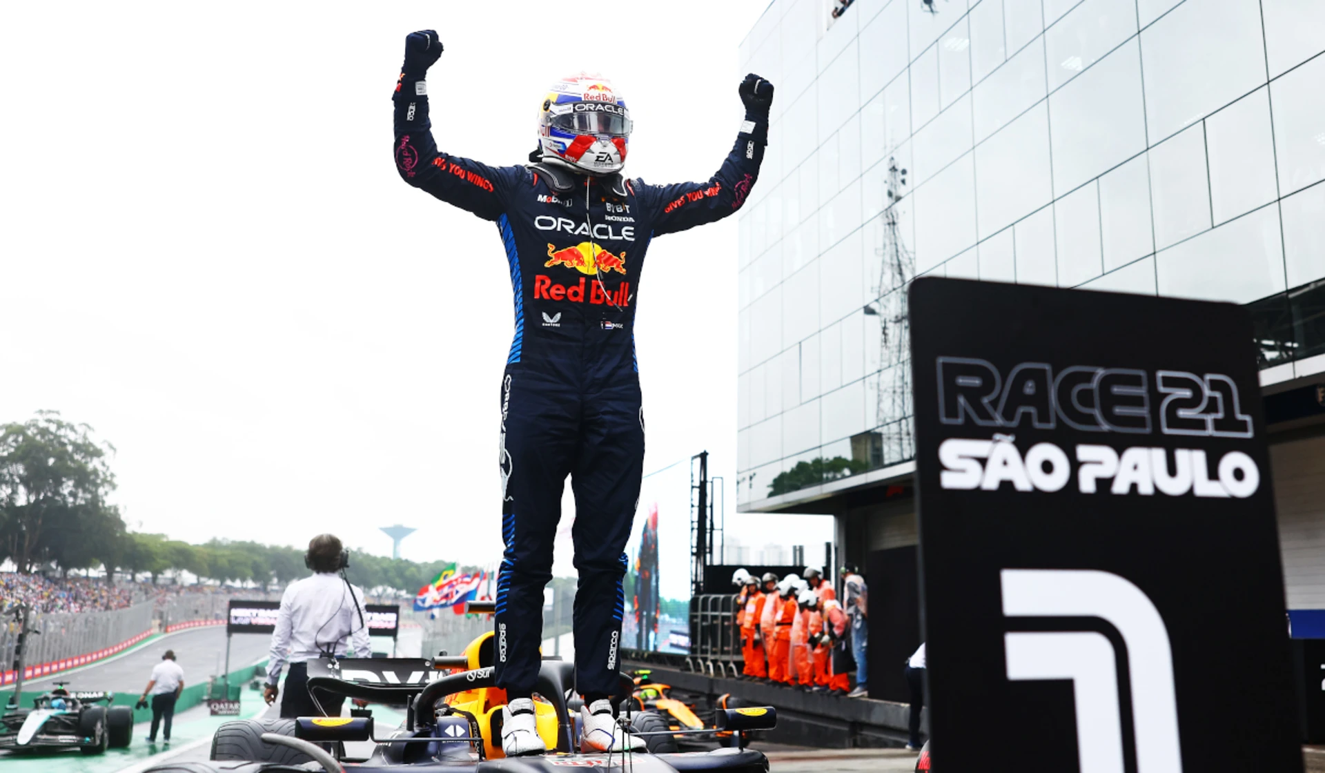 Verstappen wins Brazilian Grand Prix, Norris sixth